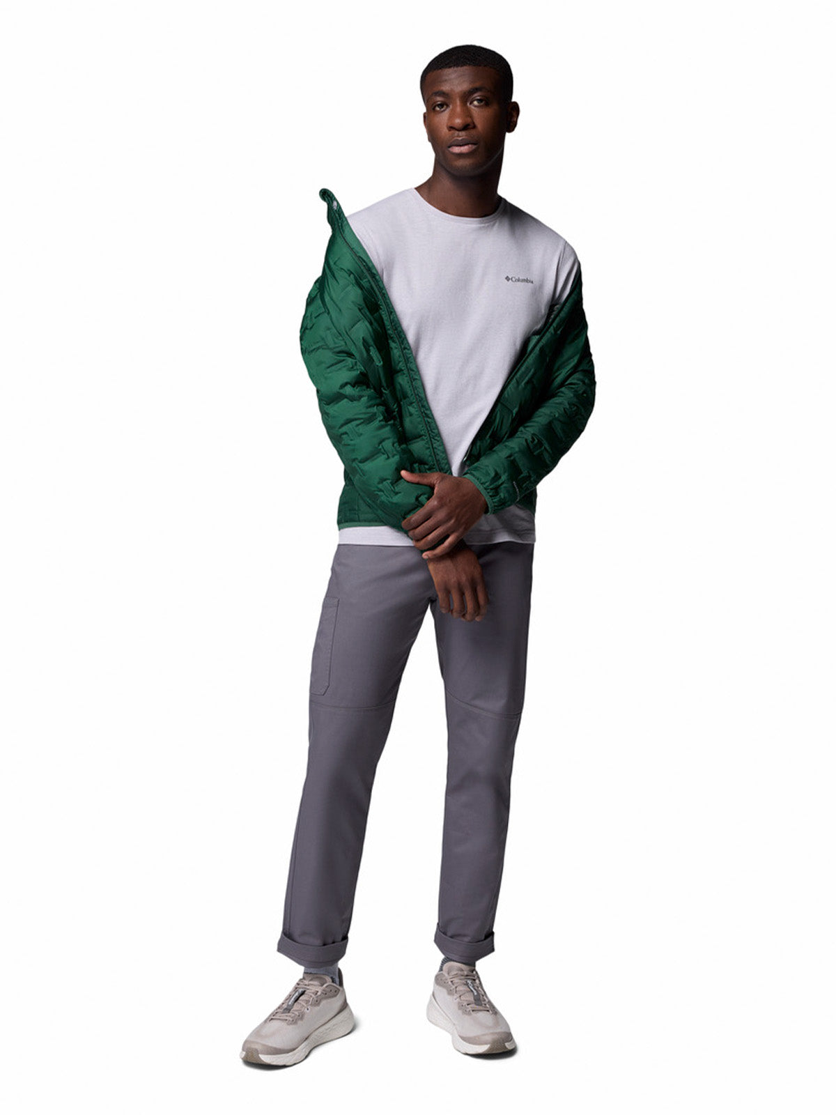 Casaca de Plumas Delta Hombre Ridge™ II Verde