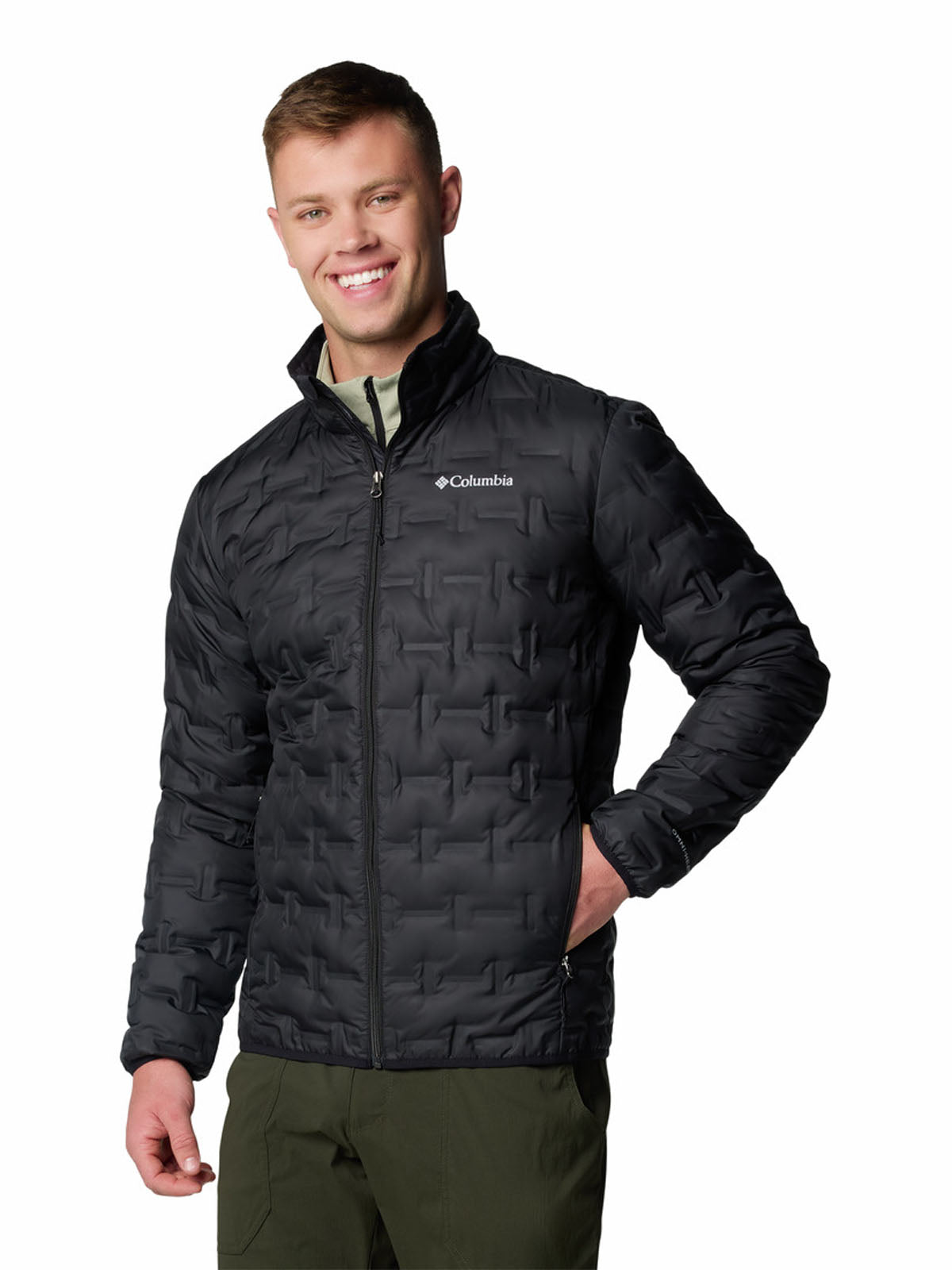 Casaca de Plumas Delta Hombre Ridge™ II Negra