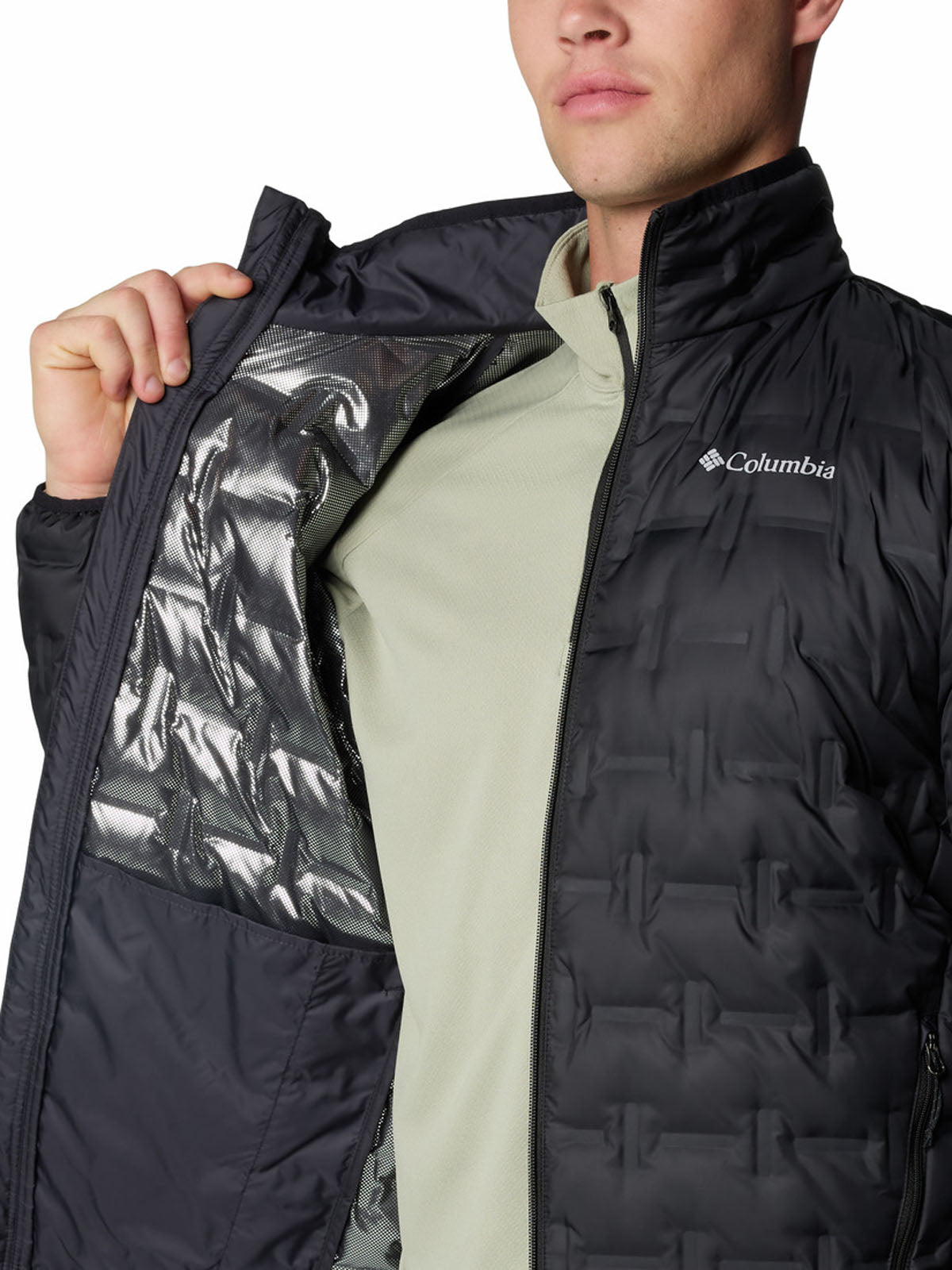 Casaca de Plumas Delta Hombre Ridge™ II Negra