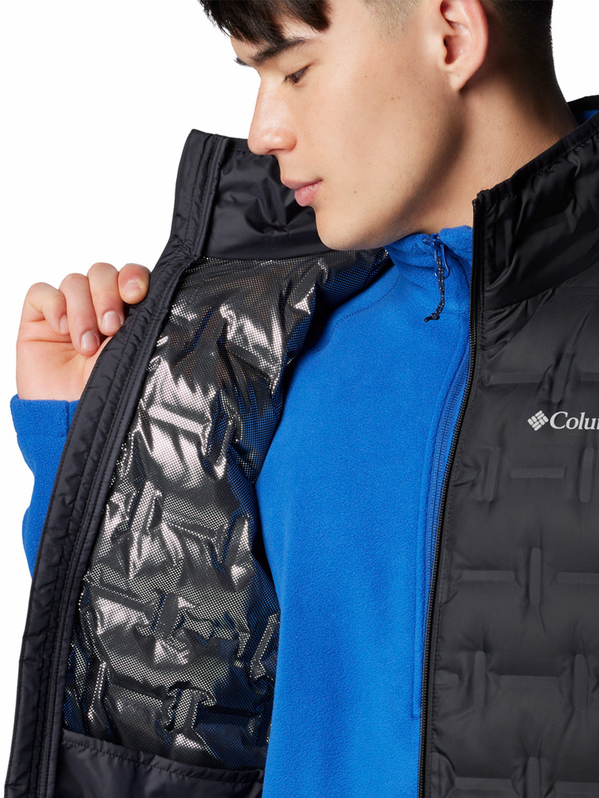 Chaleco de Plumas delta Hombre Ridge™ II Negro