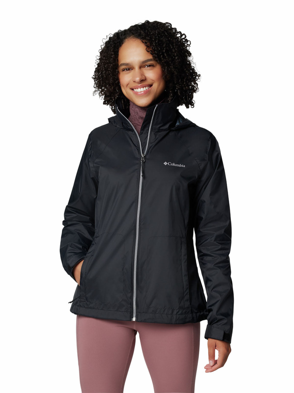 Casaca Cortaviento Mujer Switchback™ IV Negra