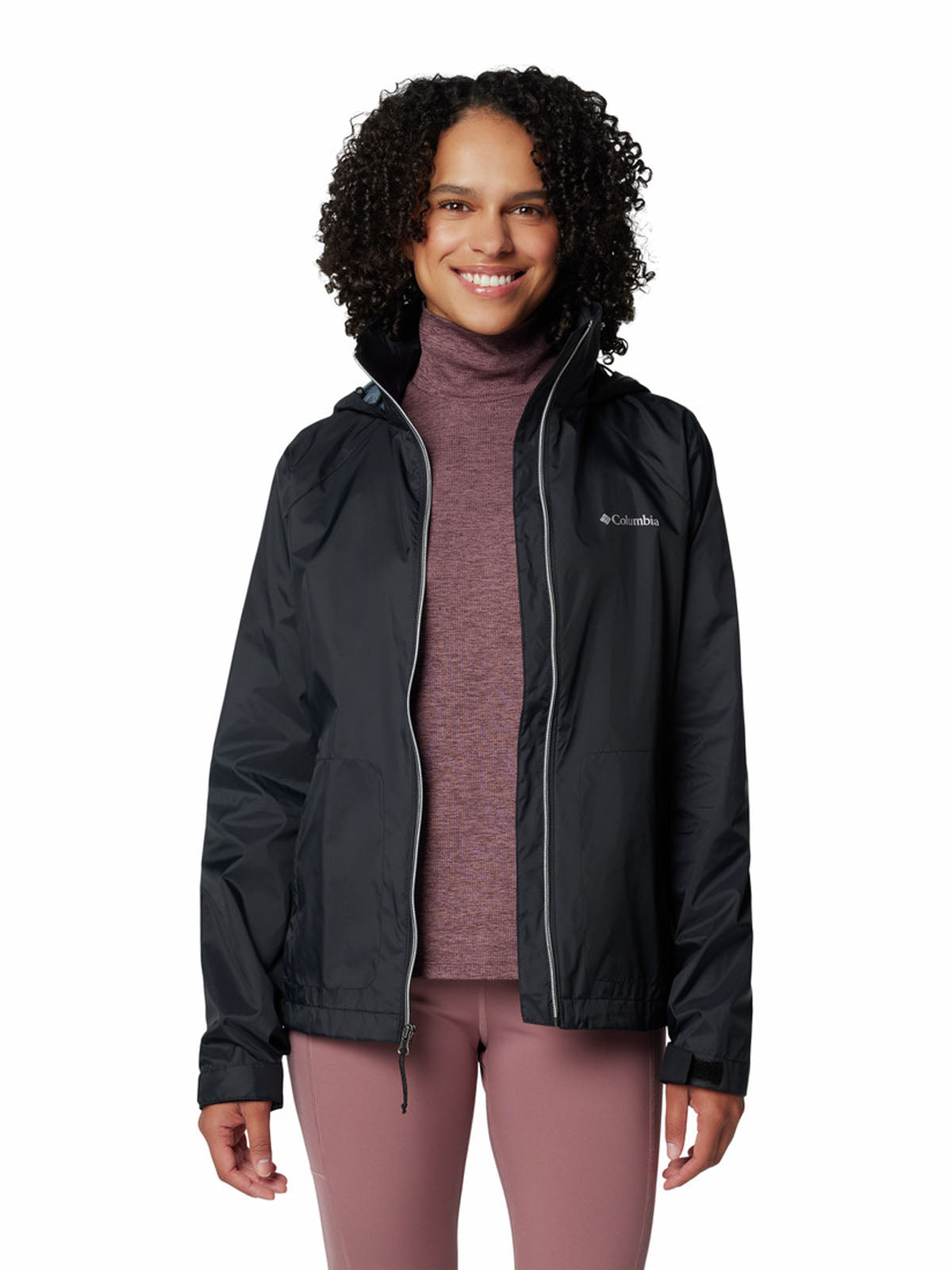 Casaca Cortaviento Mujer Switchback™ IV Negra