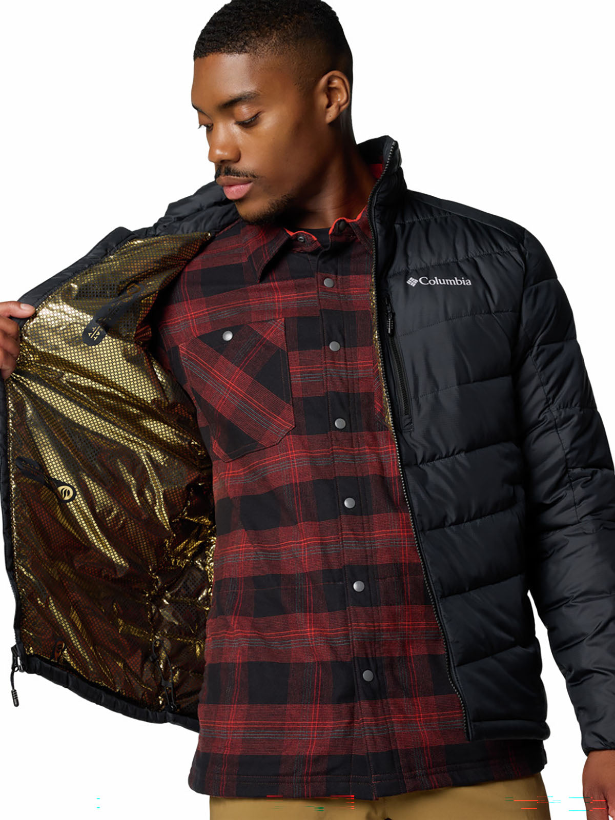 Casaca Hombre Sintética Labyrinth Loop™ ll Negra