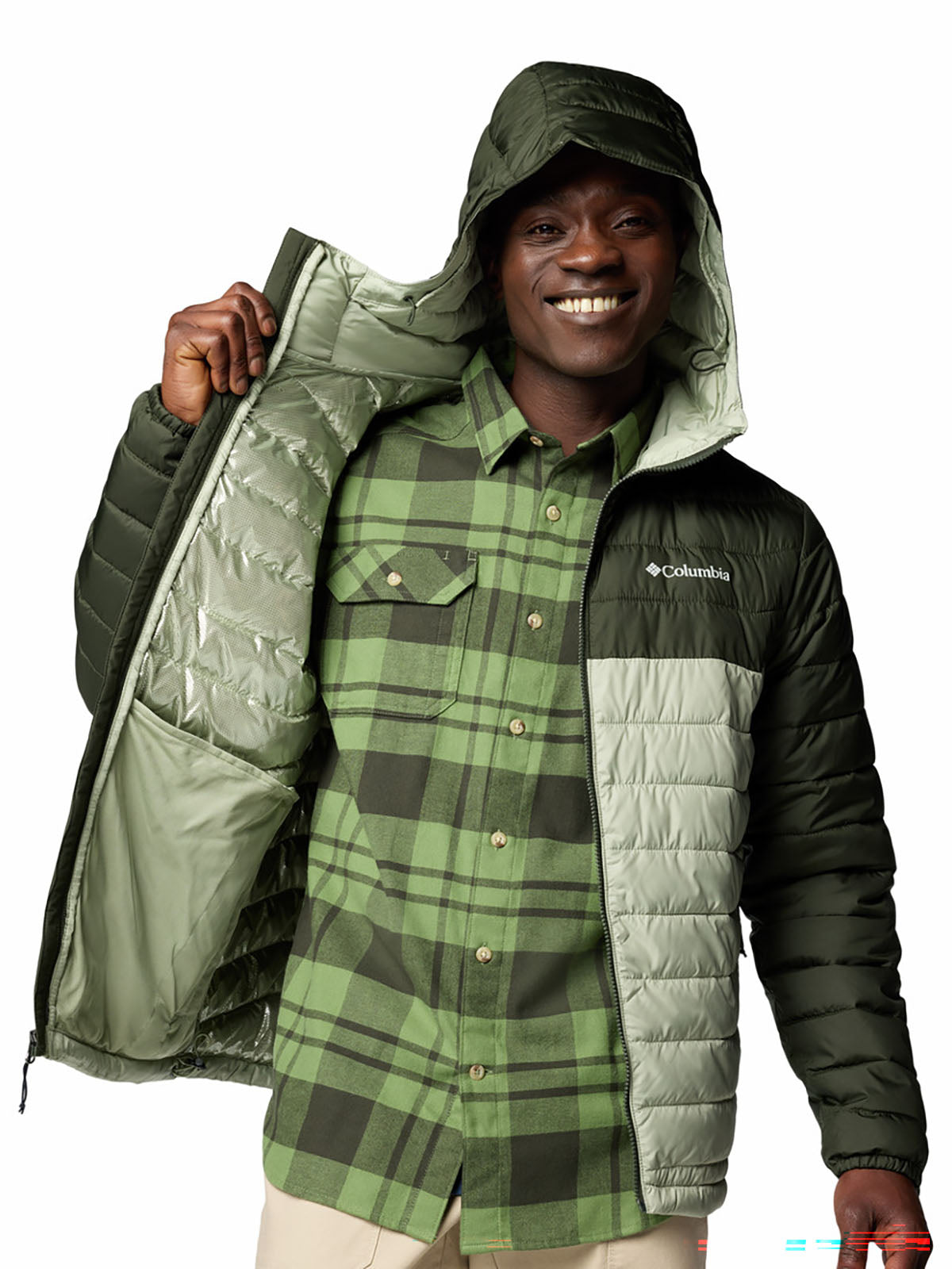 Casaca Hombre Sintética Powder Lite™ ll Verde
