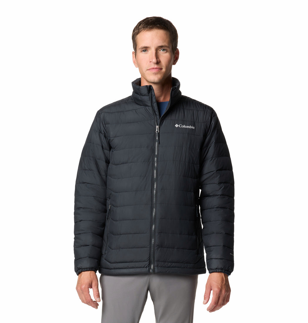 Casaca Para Hombre Sintética Powder Lite™ ll Negra Columbia