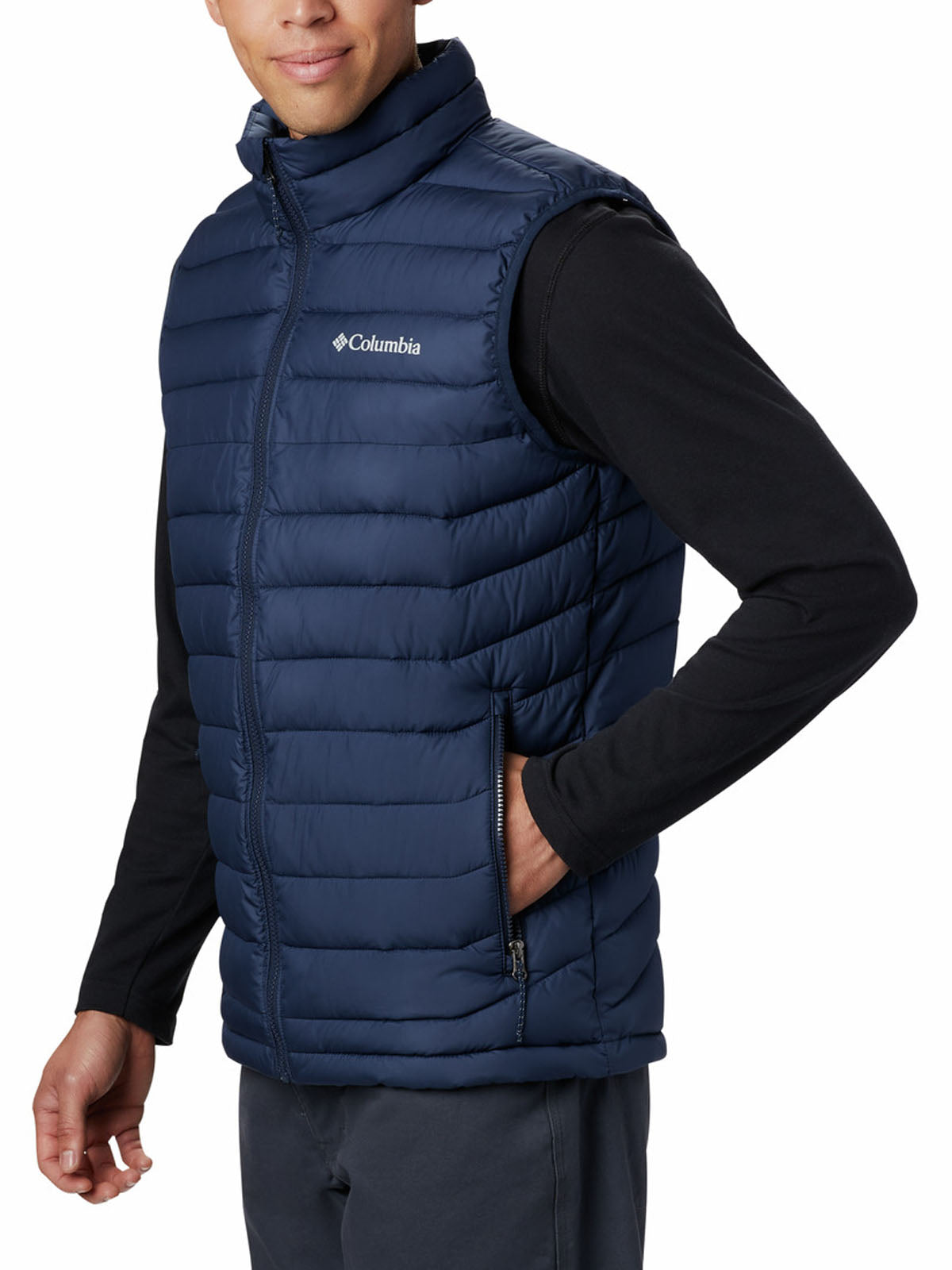 Chaleco Hombre Sintético Powder Lite™ ll Azul