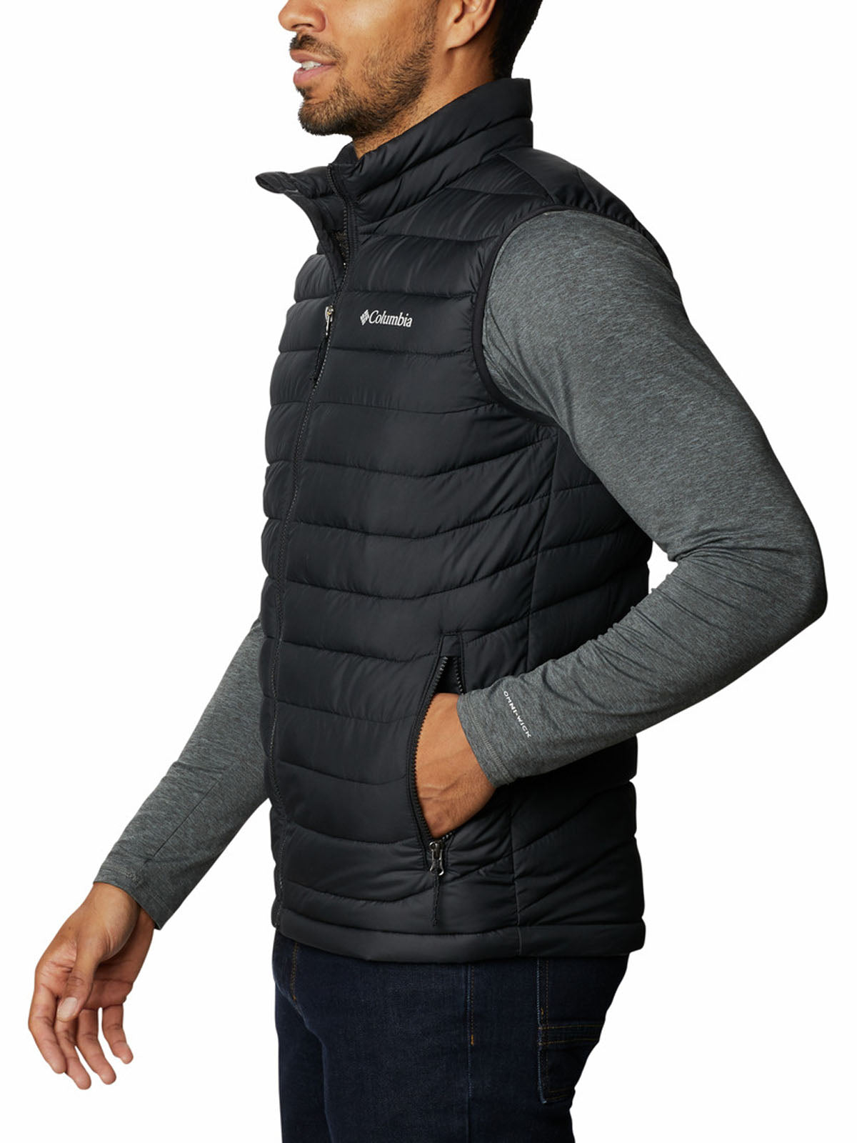 Chaleco Hombre Sintético Powder Lite™ ll Negro