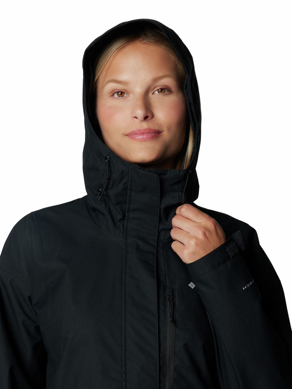 Casaca Mujer Impermeable Hikebound™ II Negra