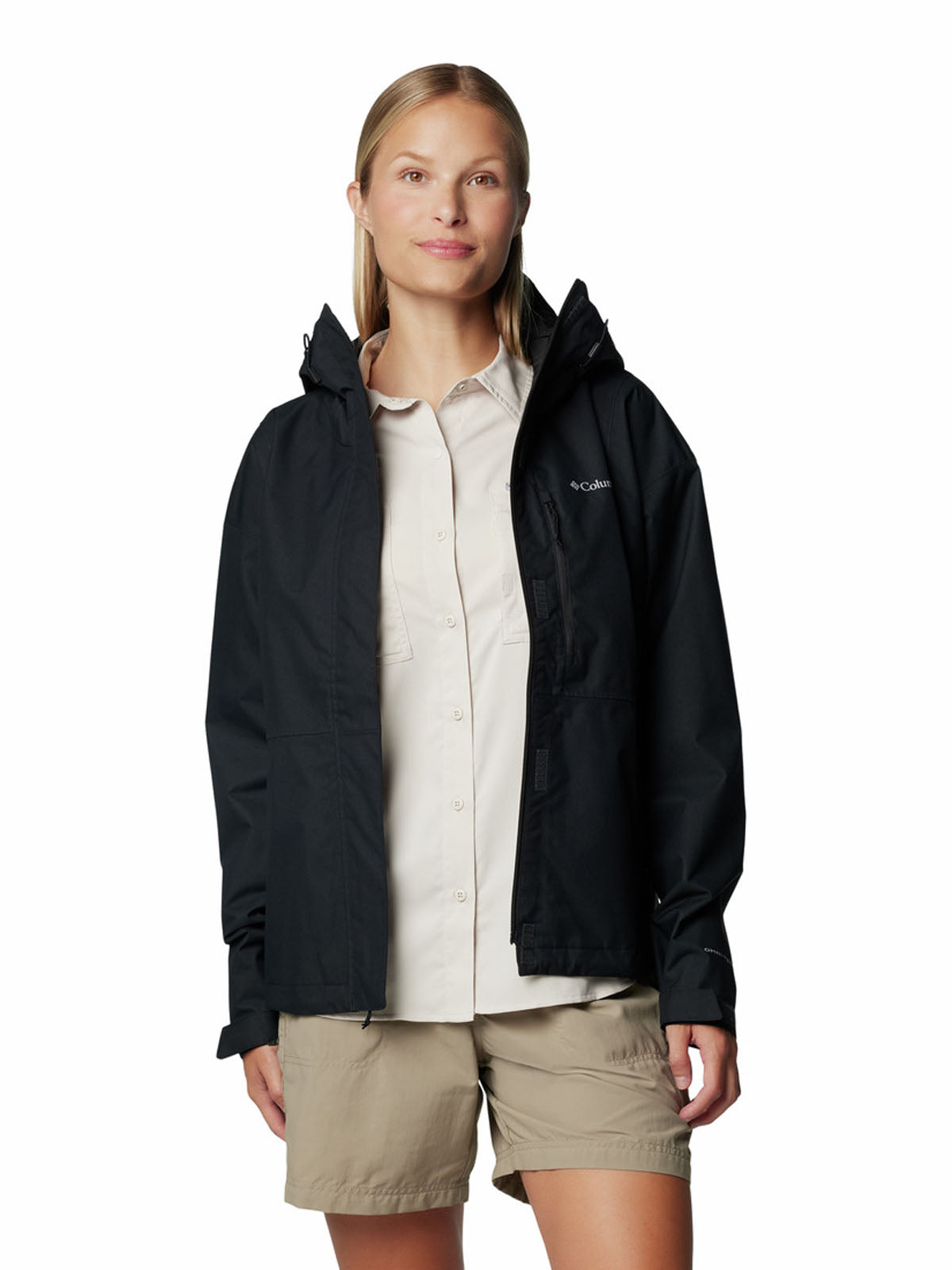 Casaca Mujer Impermeable Hikebound™ II Negra