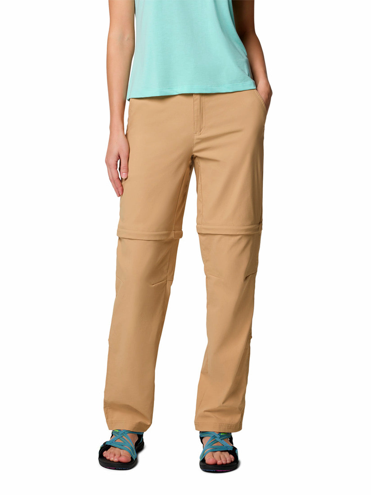 Pantalón Mujer Convertible Leslie Falls™ Beige