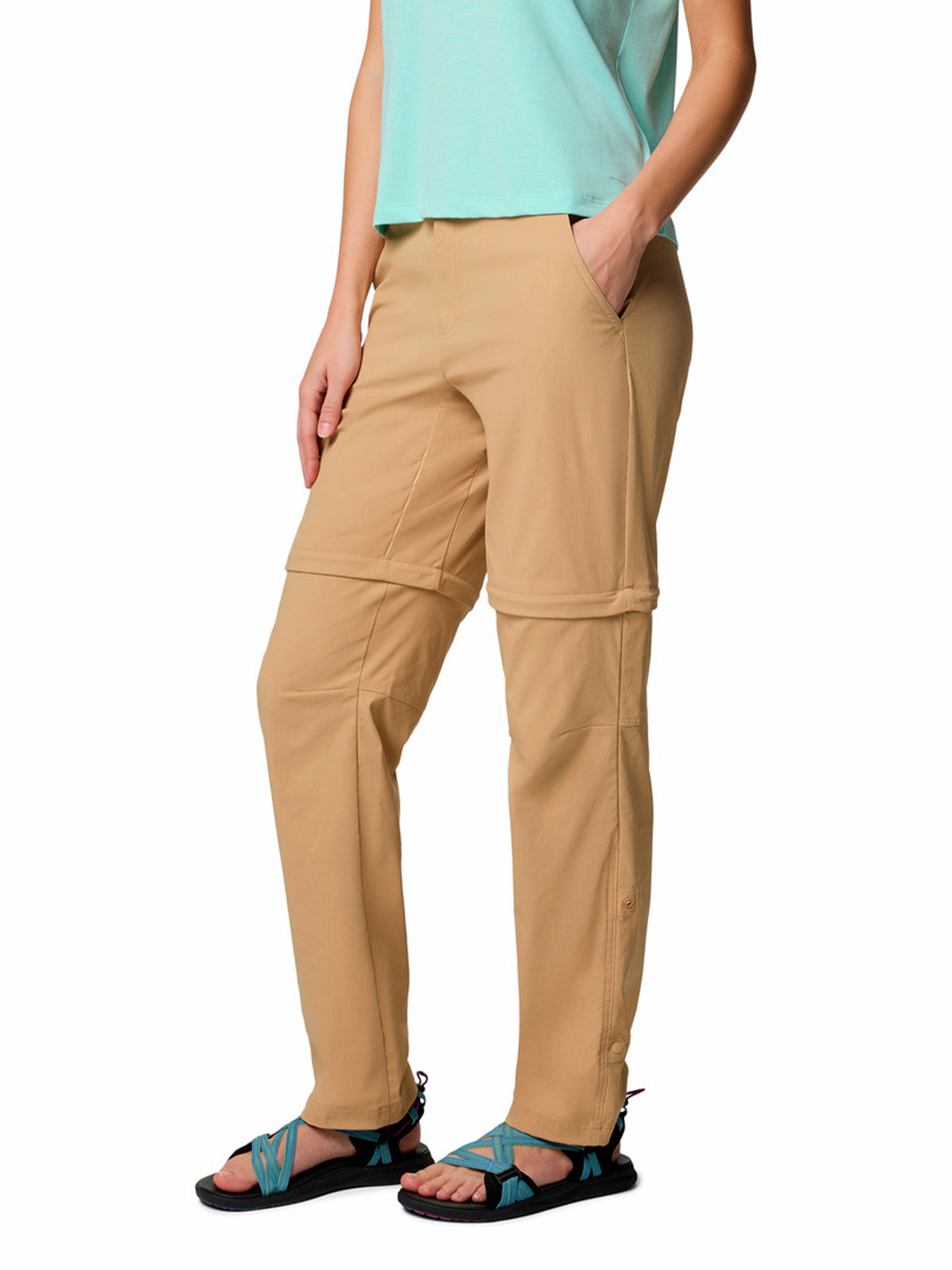 Pantalón Mujer Convertible Leslie Falls™ Beige
