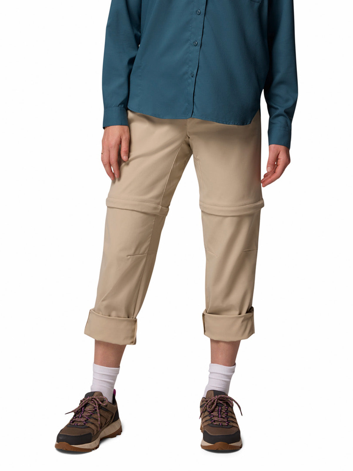 Pantalon Convertible Mujer Leslie Falls™ Beige