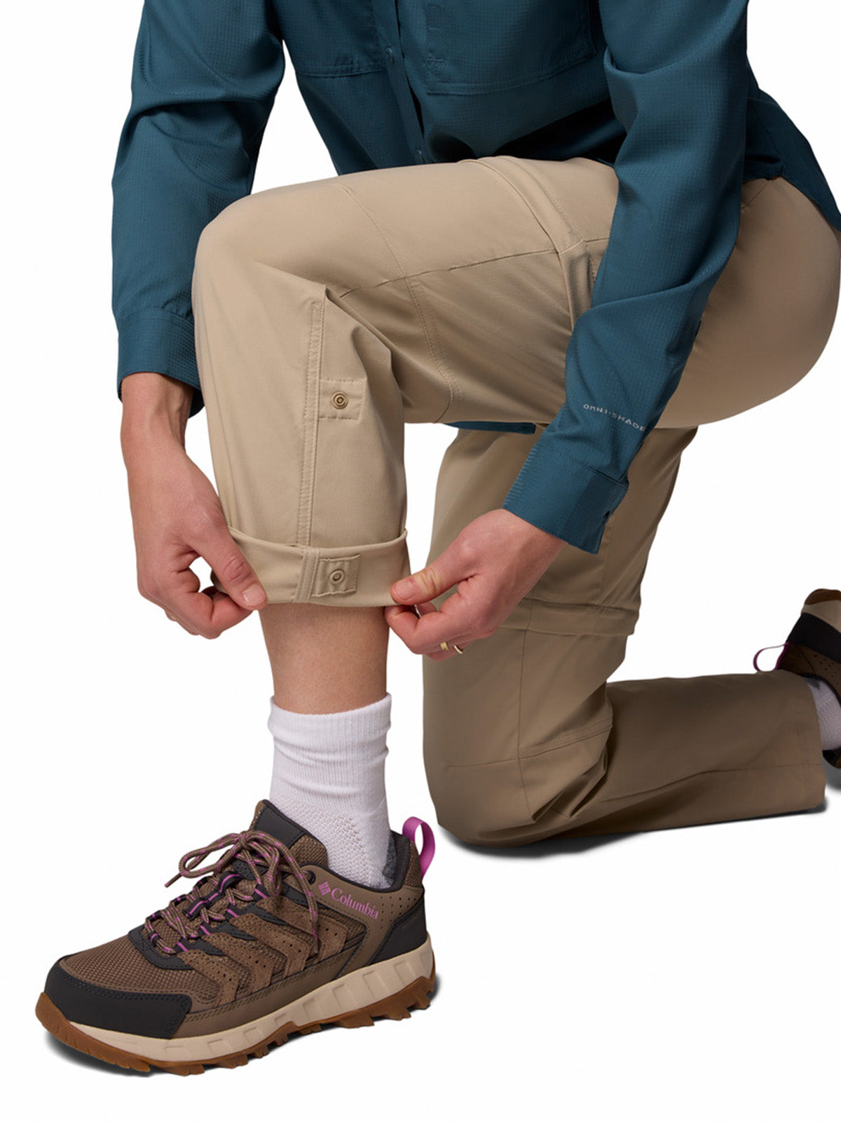 Pantalon Convertible Mujer Leslie Falls™ Beige
