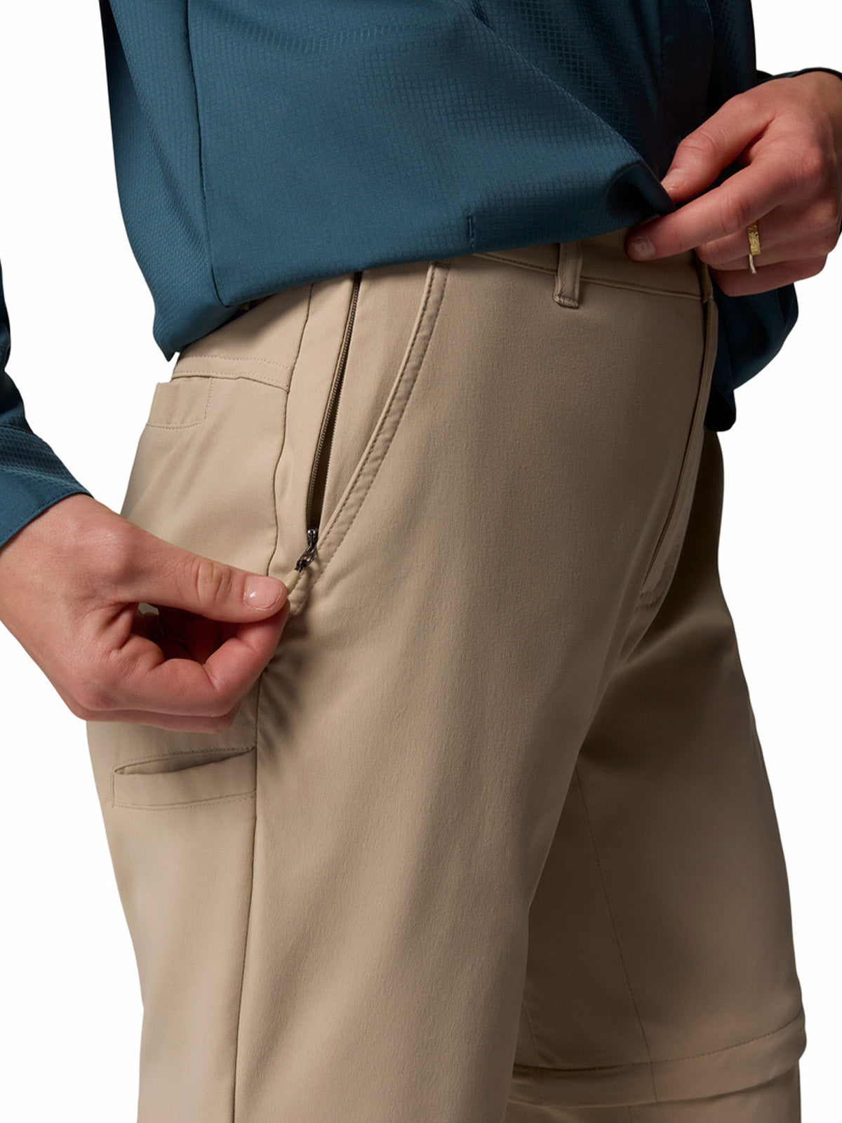 Pantalon Convertible Mujer Leslie Falls™ Beige