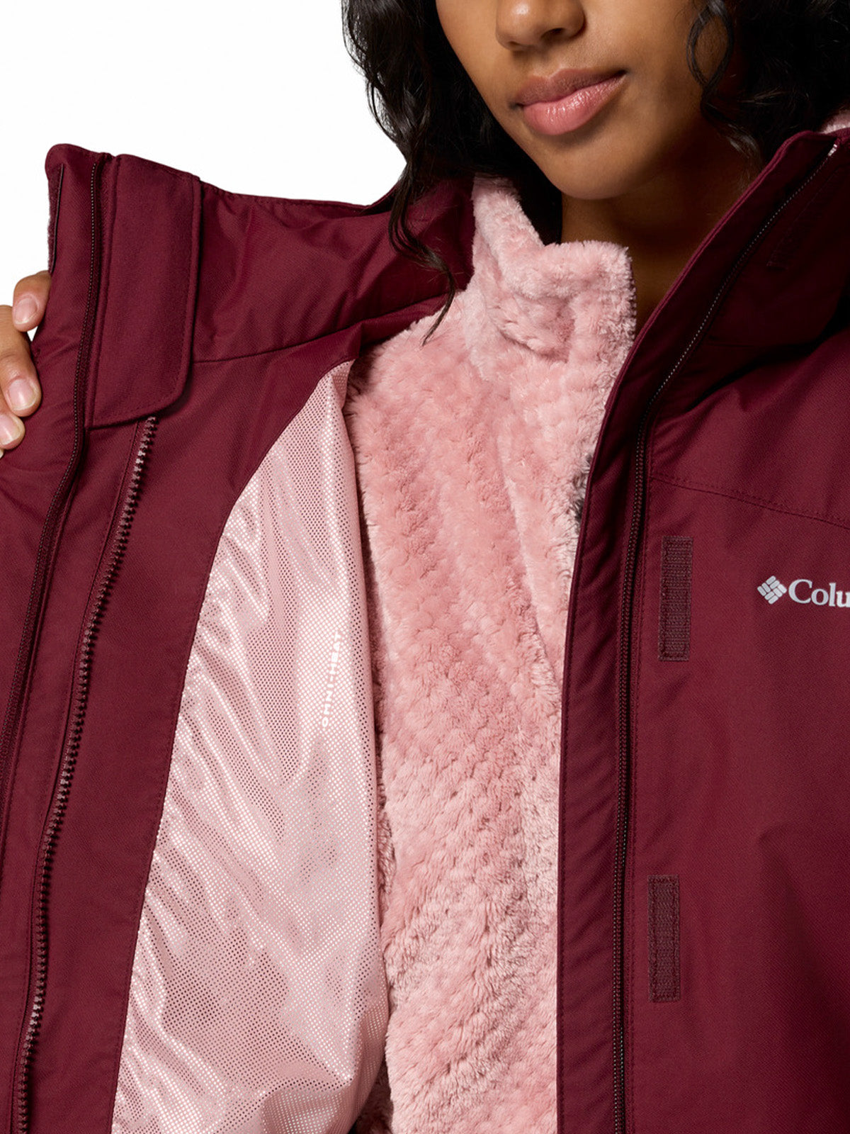 Casaca 3 En 1 Mujer Bugaboo™ III Guinda
