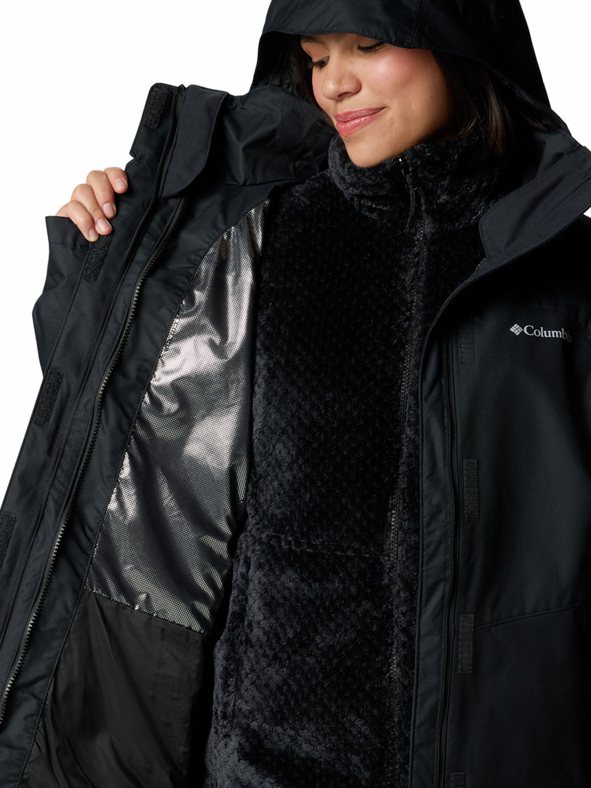 Casaca 3 En 1 Mujer Bugaboo™ III Negra