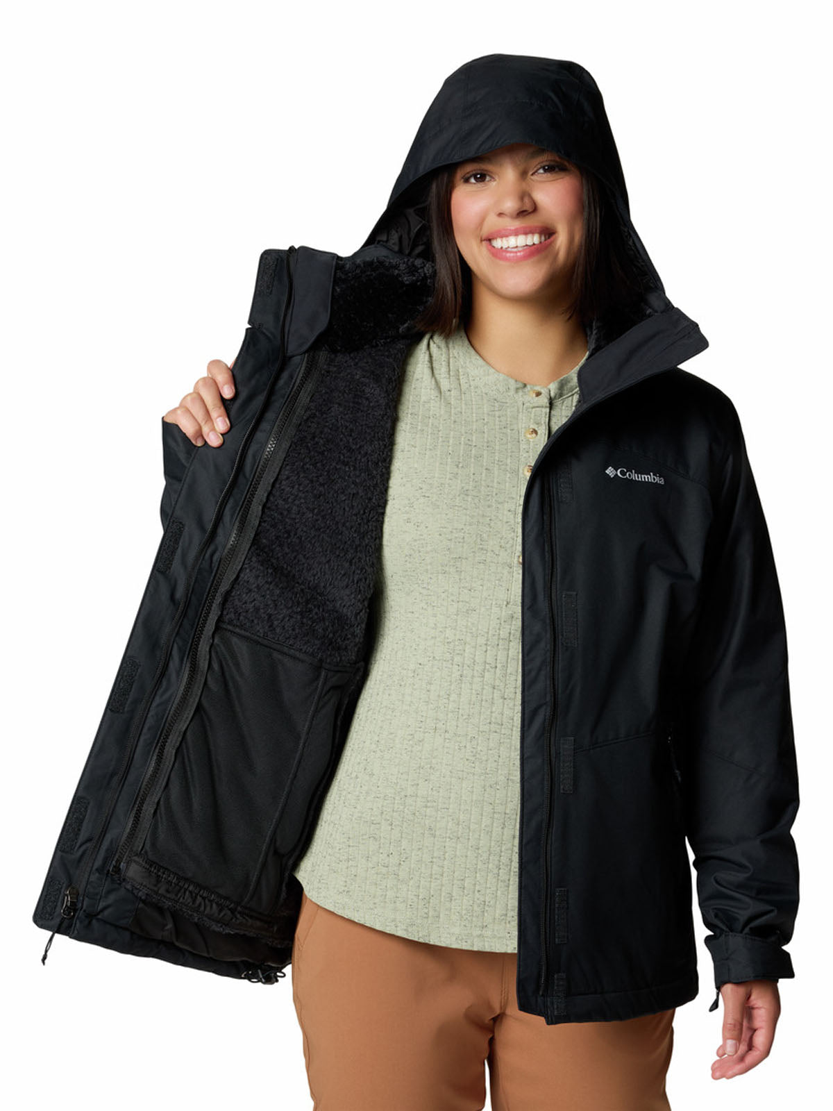 Casaca 3 En 1 Mujer Bugaboo™ III Negra