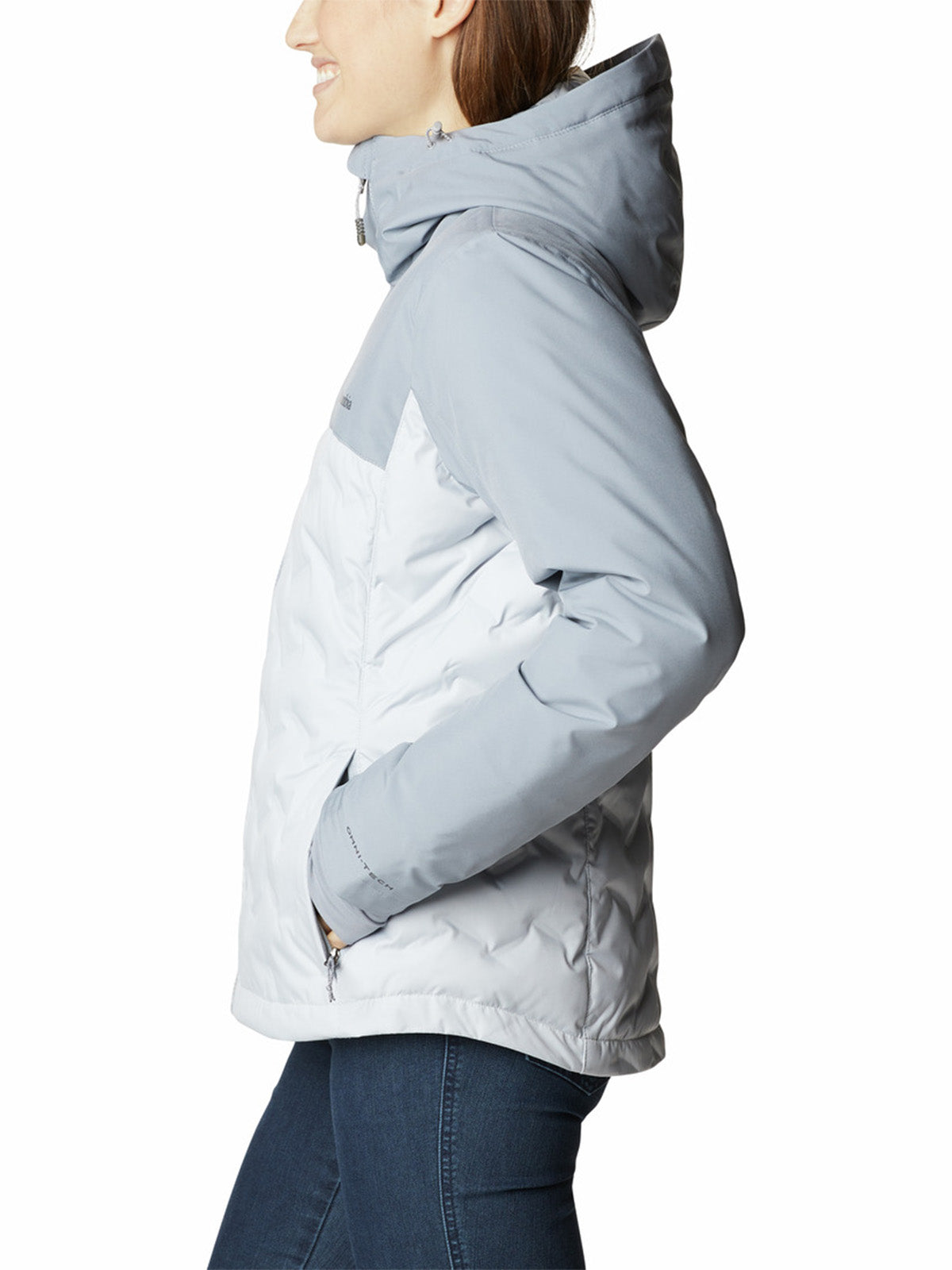 Casaca Mujer de Plumas Grand Trek™ III Gris
