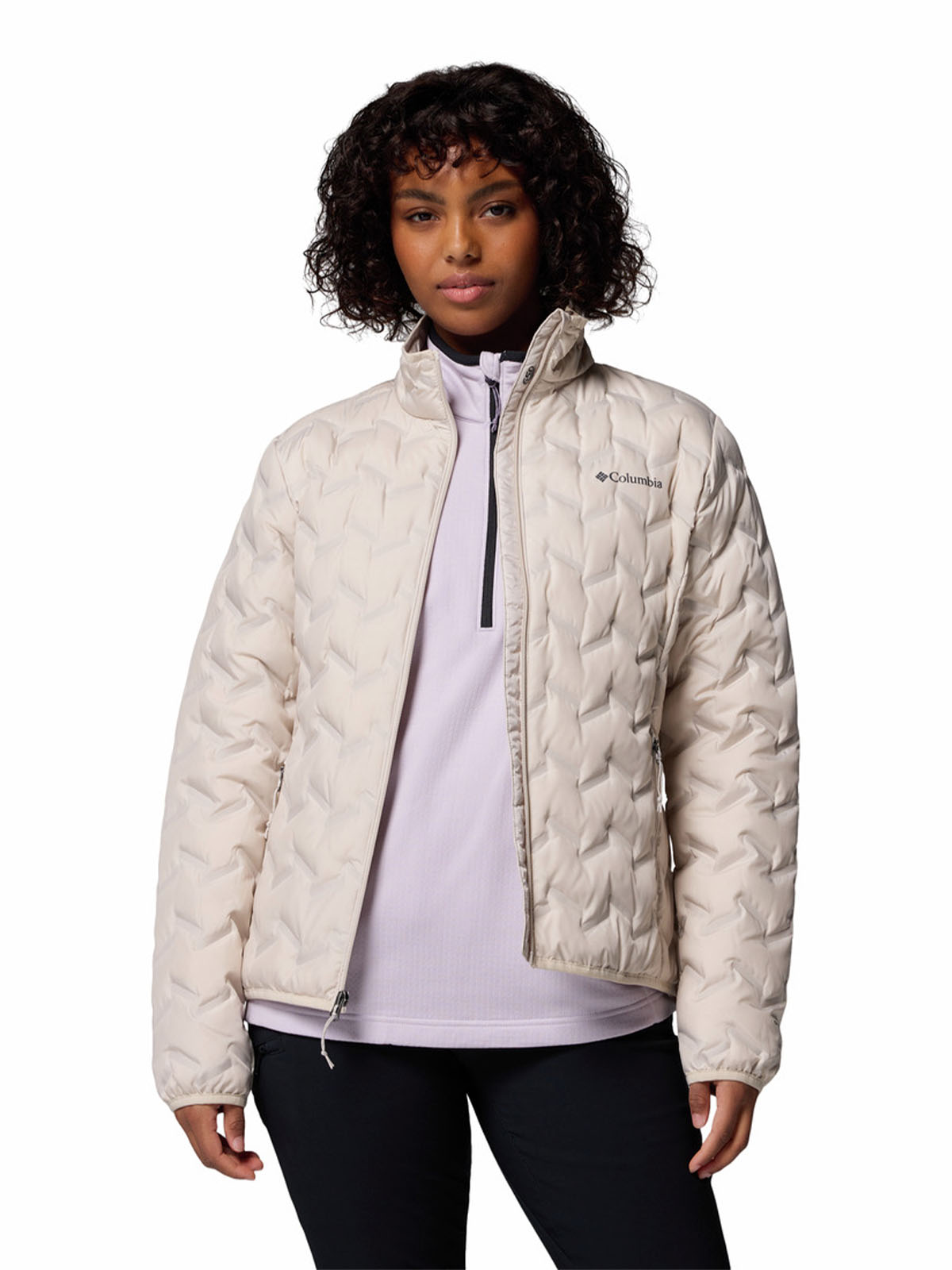 Casaca de Plumas Mujer delta Ridge™ II Beige