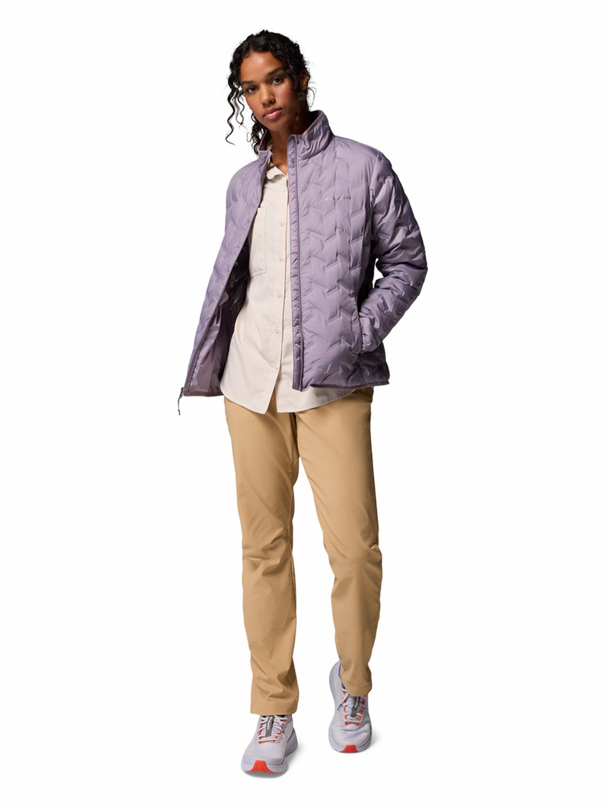 Casaca de Plumas delta Mujer Ridge™ II Lila