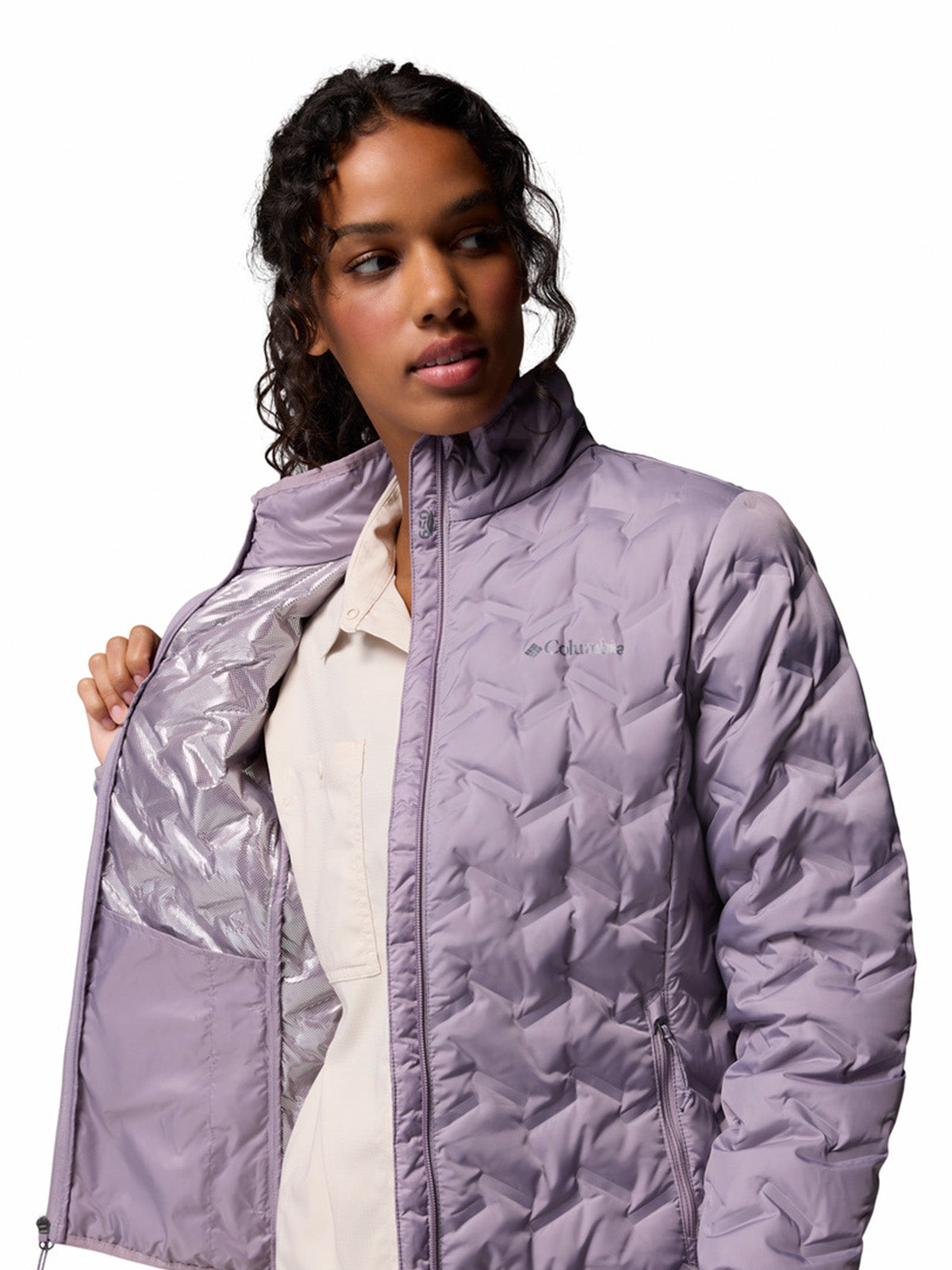 Casaca de Plumas delta Mujer Ridge™ II Lila