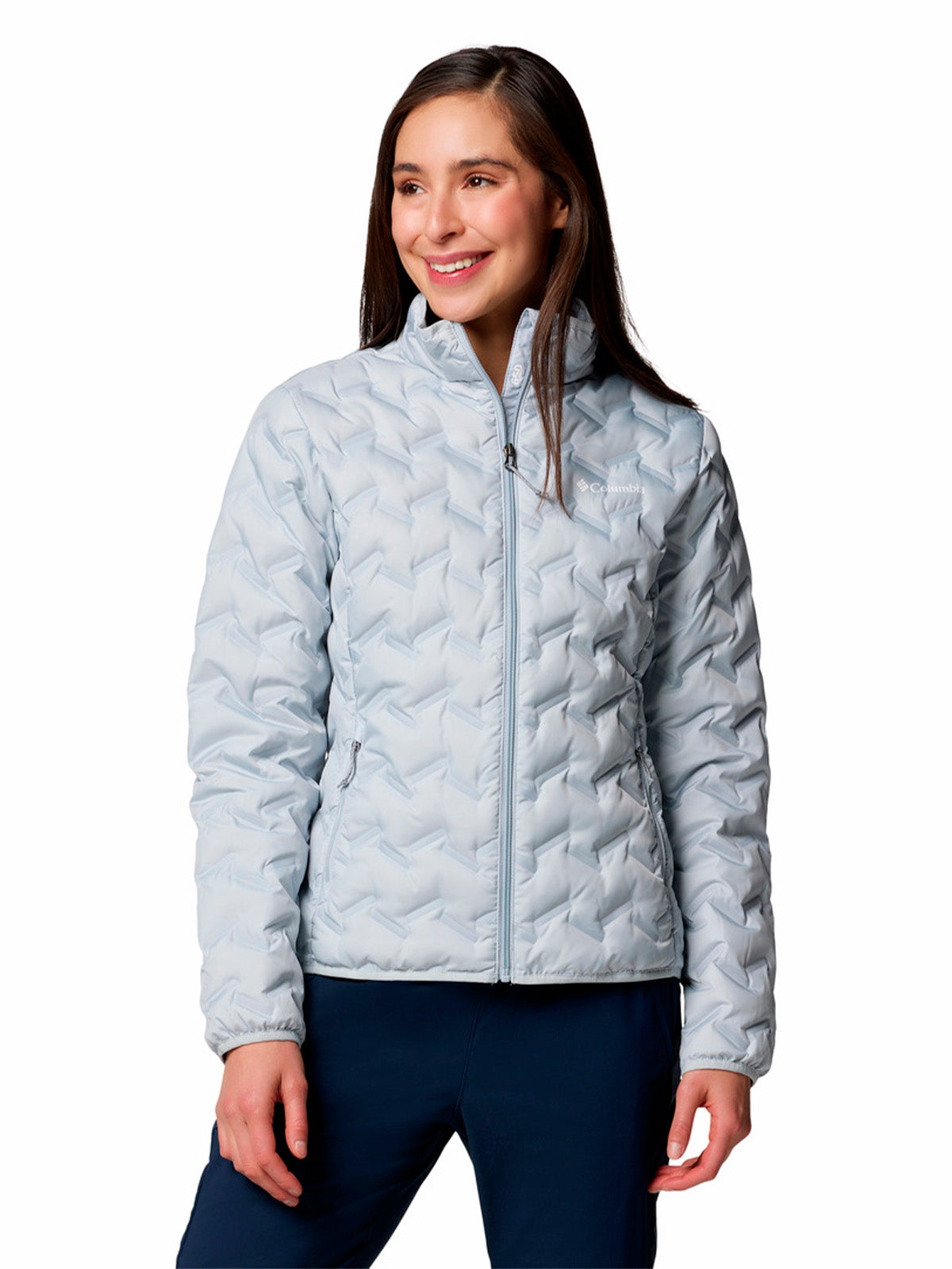 Casaca de Plumas delta Mujer Ridge™ II Gris