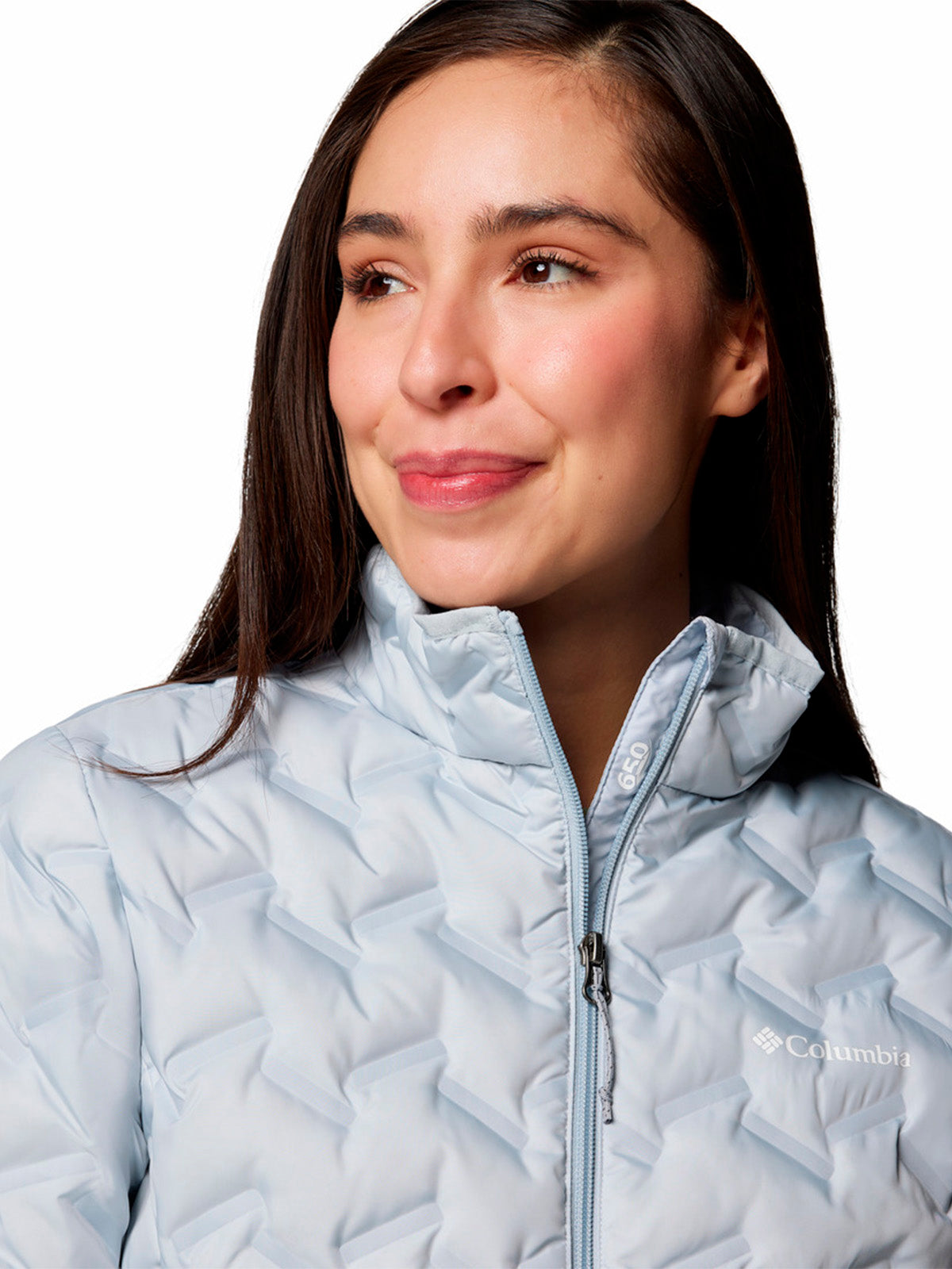 Casaca de Plumas delta Mujer Ridge™ II Gris