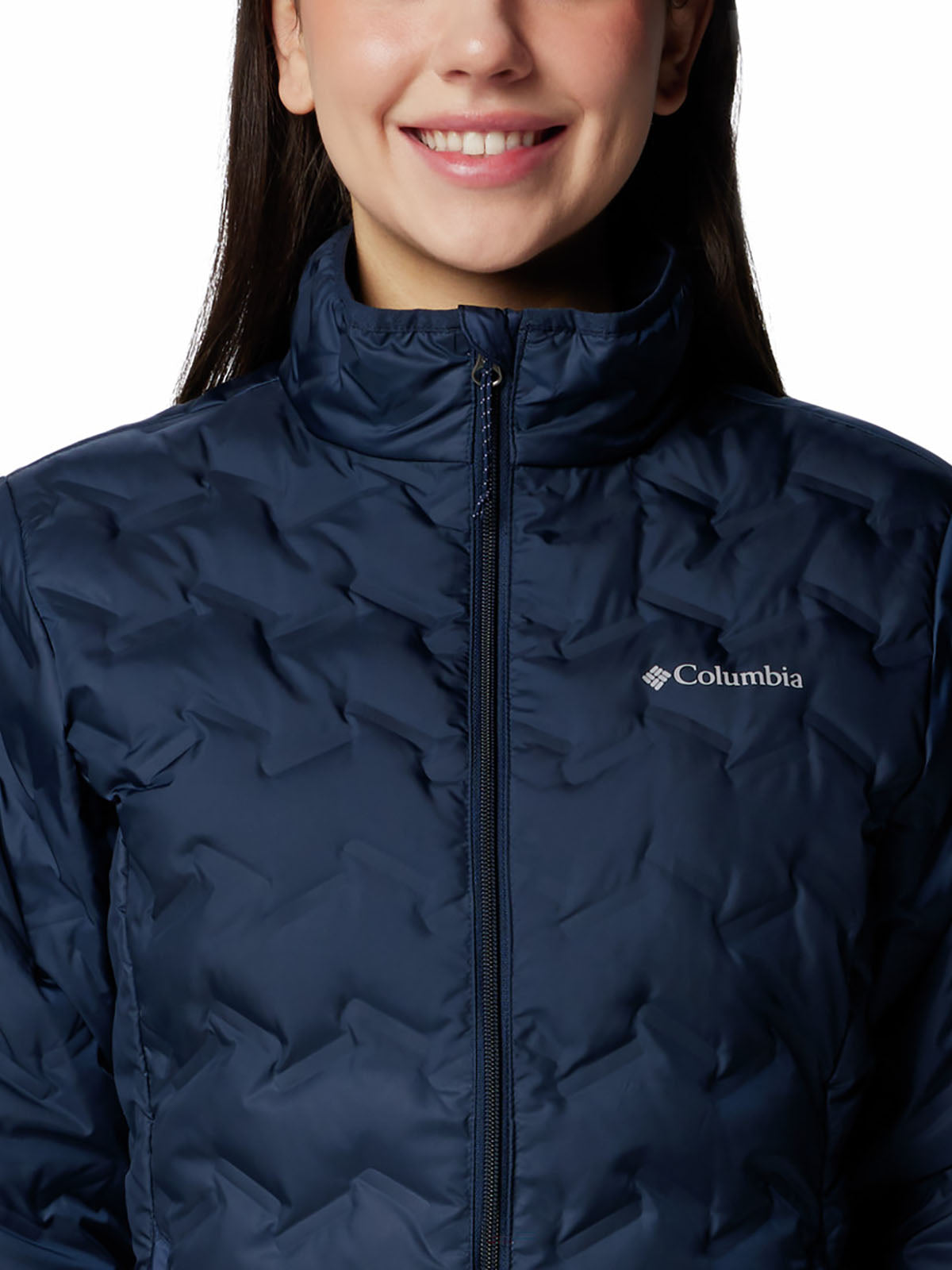Casaca de Plumas delta Mujer Ridge™ II Azul
