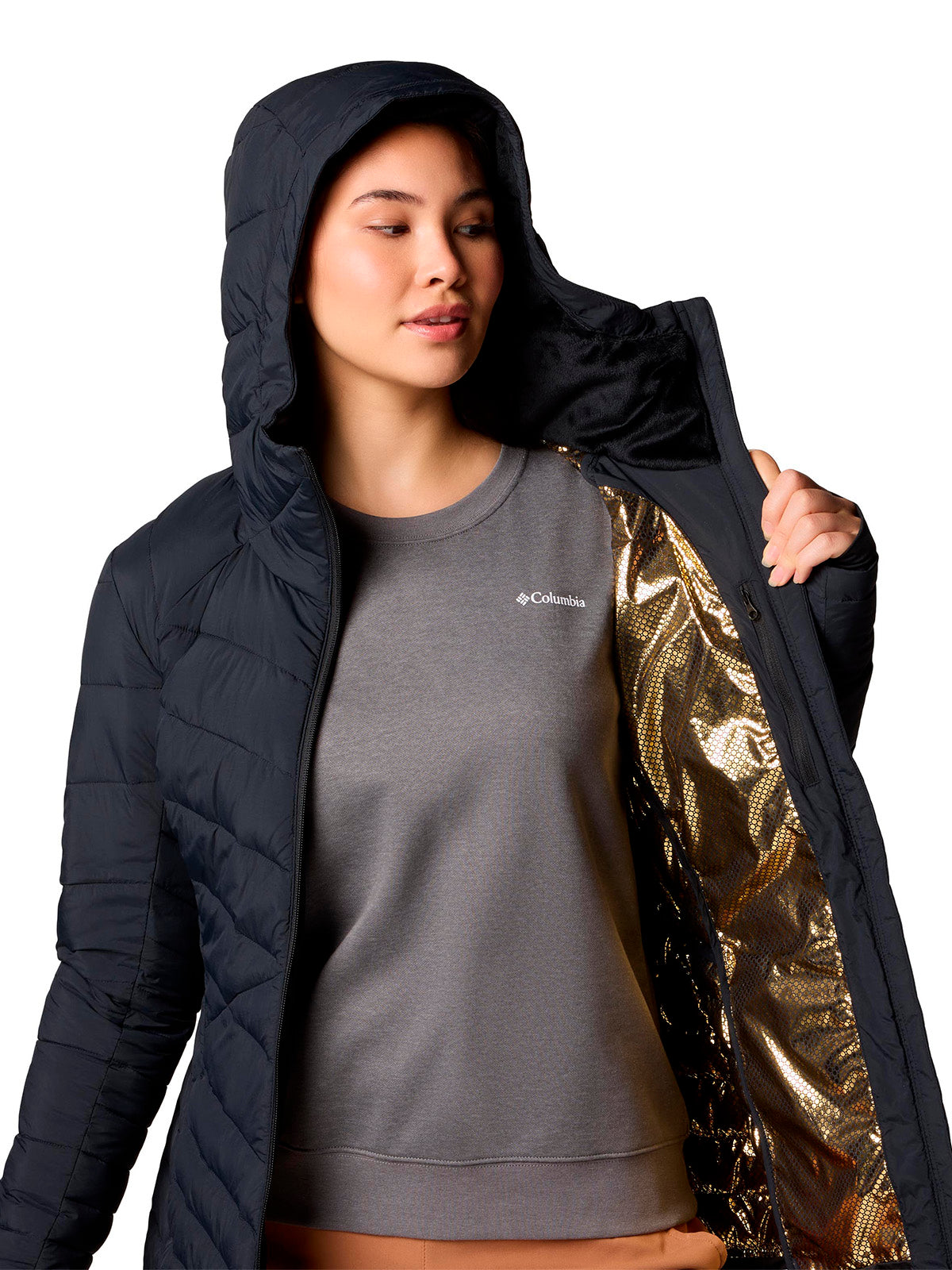 Casaca Mujer Sintética Mid Joy Peak™ ll Negra