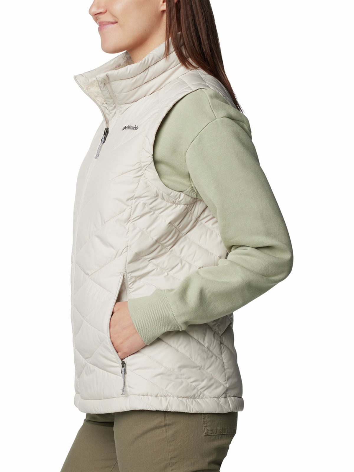 Chaleco Mujer Sintético Heavenly™ ll Beige