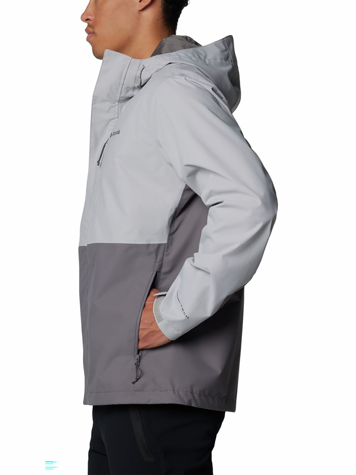 Casaca Hombre Impermeable Hikebound™ II Gris