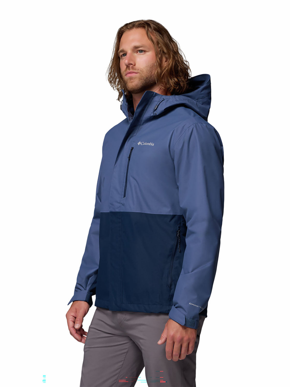 Casaca Hombre Impermeable Hikebound™ II Azul