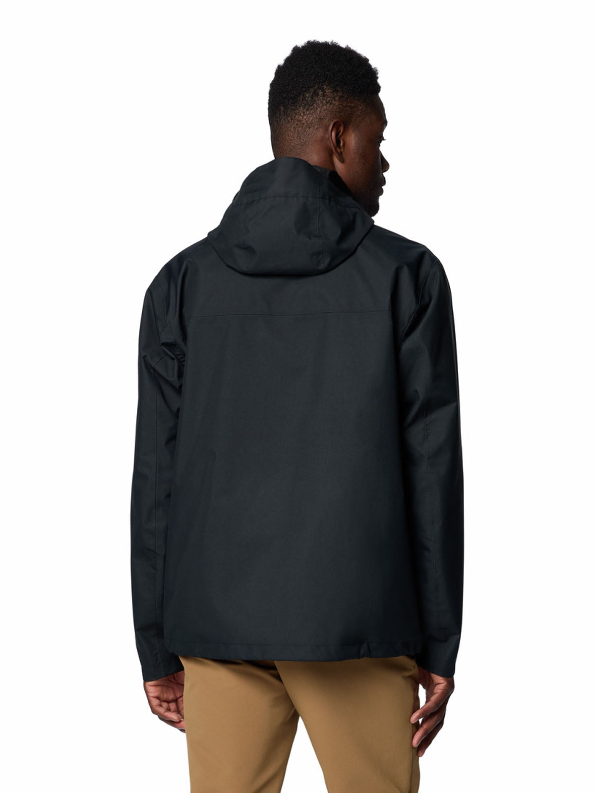 Casaca Hombre Impermeable Hikebound™ II Negra
