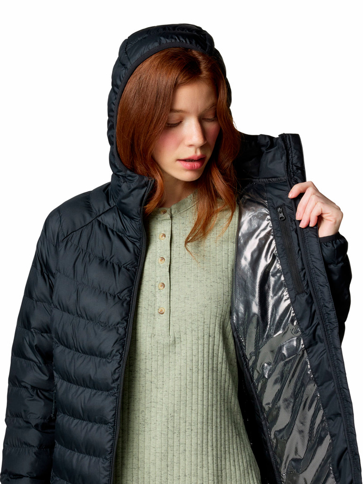 Casaca Sintética Mujer Powder Lite™ ll Negra