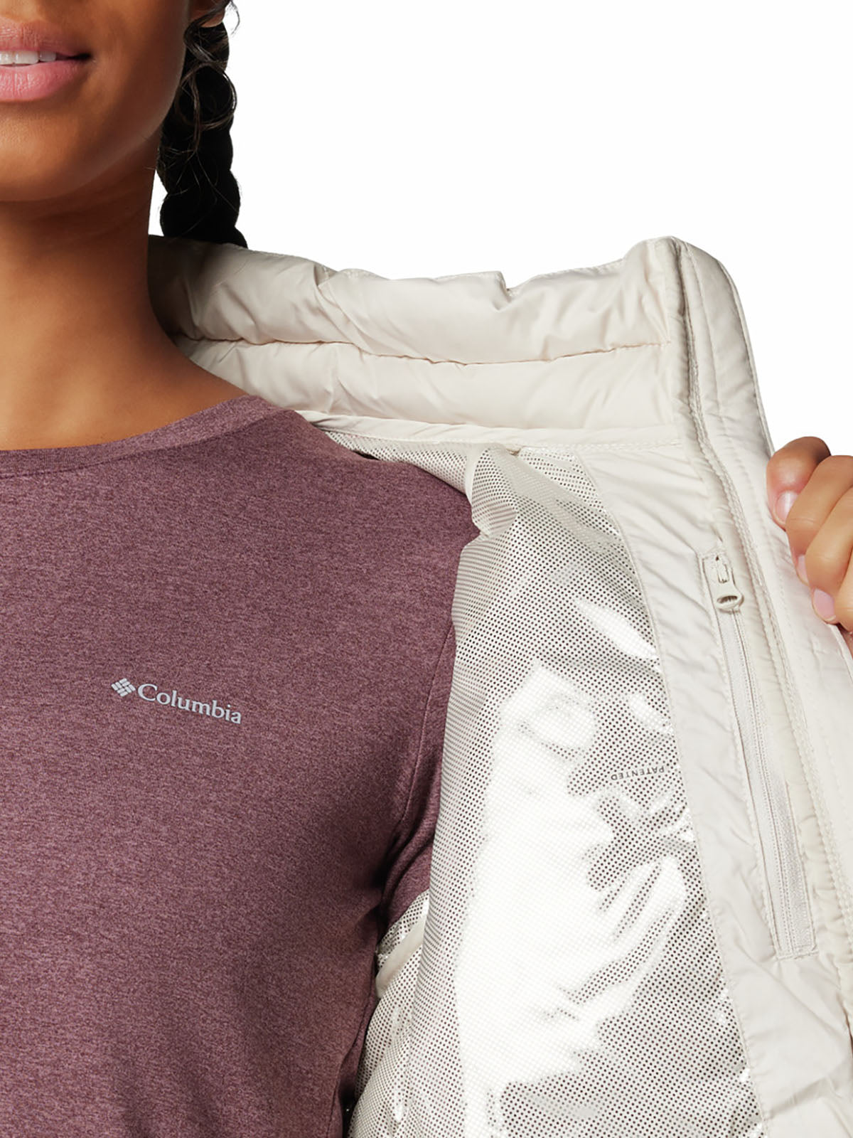 Casaca Sintetica Mujer Powder Lite™ II Beige