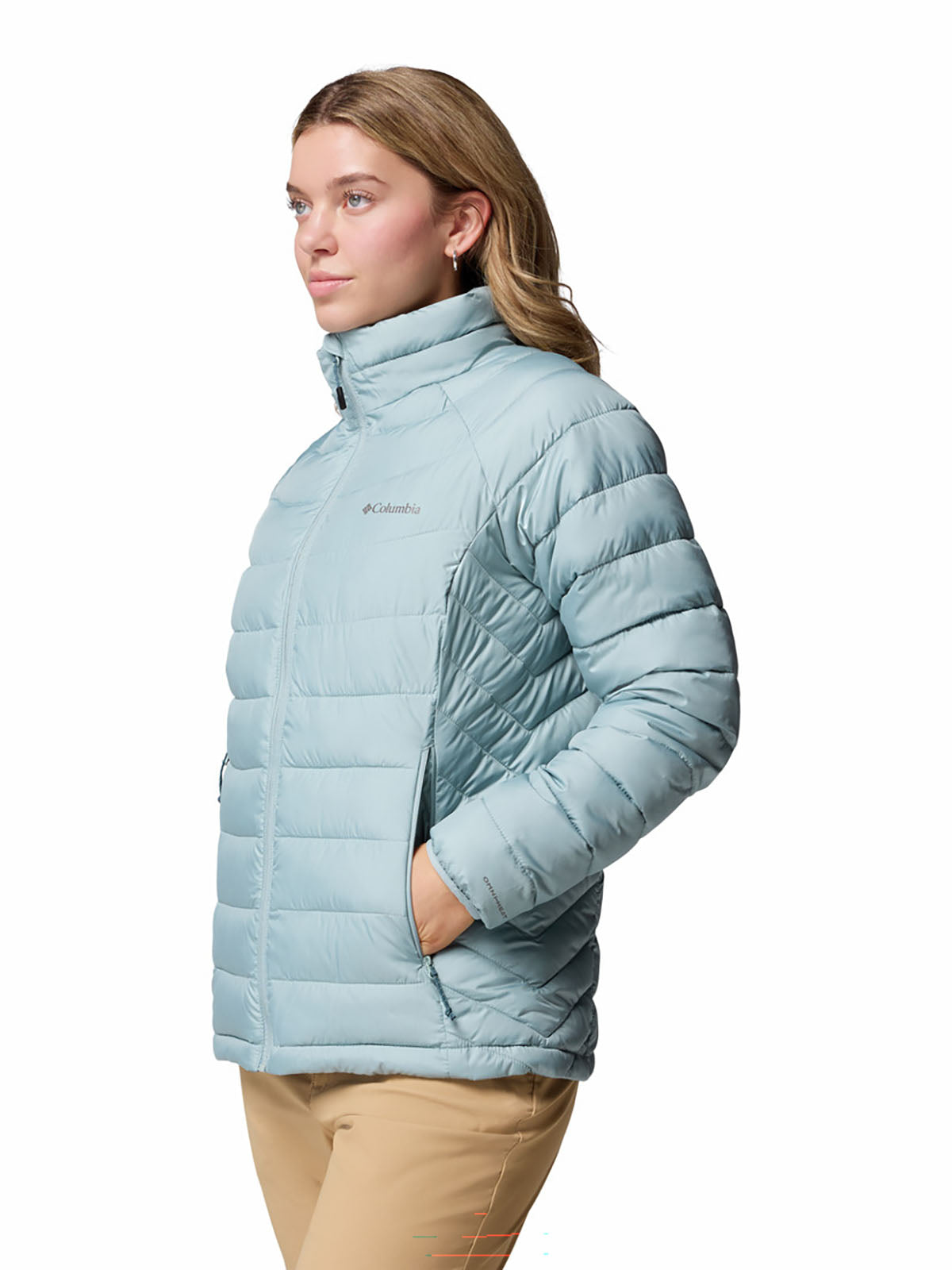 Casaca Mujer Sintética Powder Lite™ II Celeste