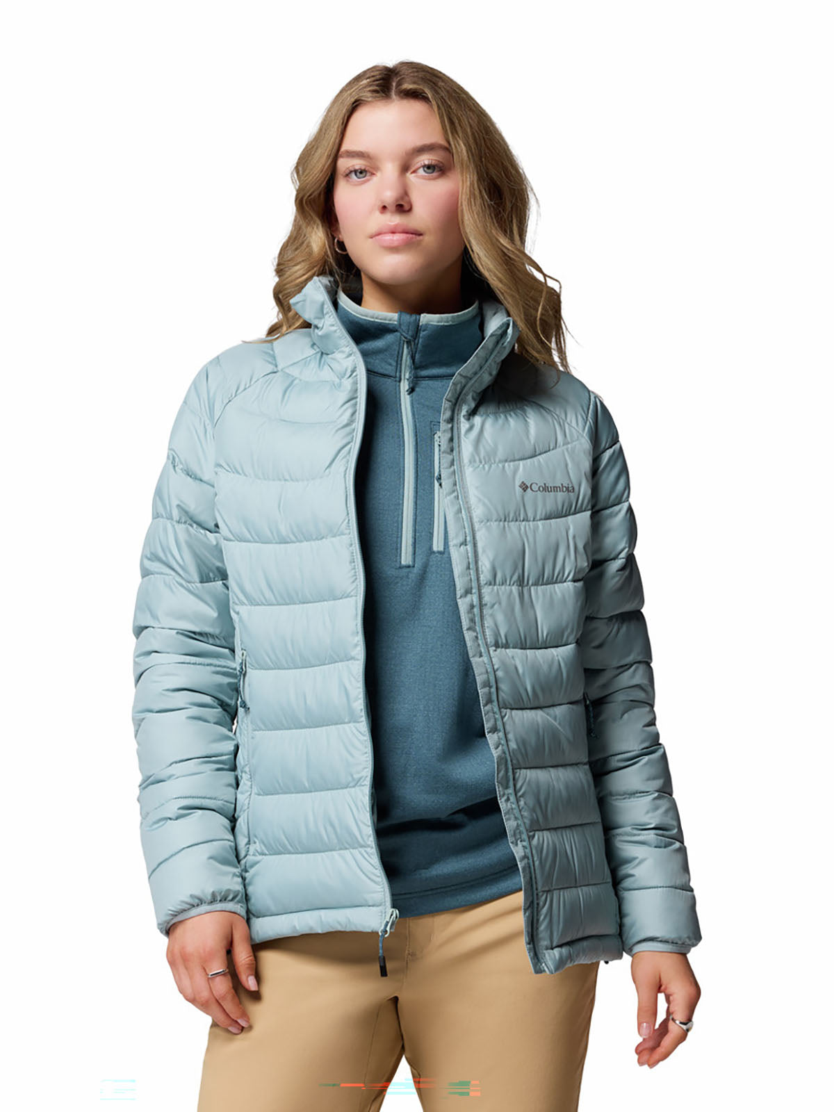 Casaca Mujer Sintética Powder Lite™ II Celeste