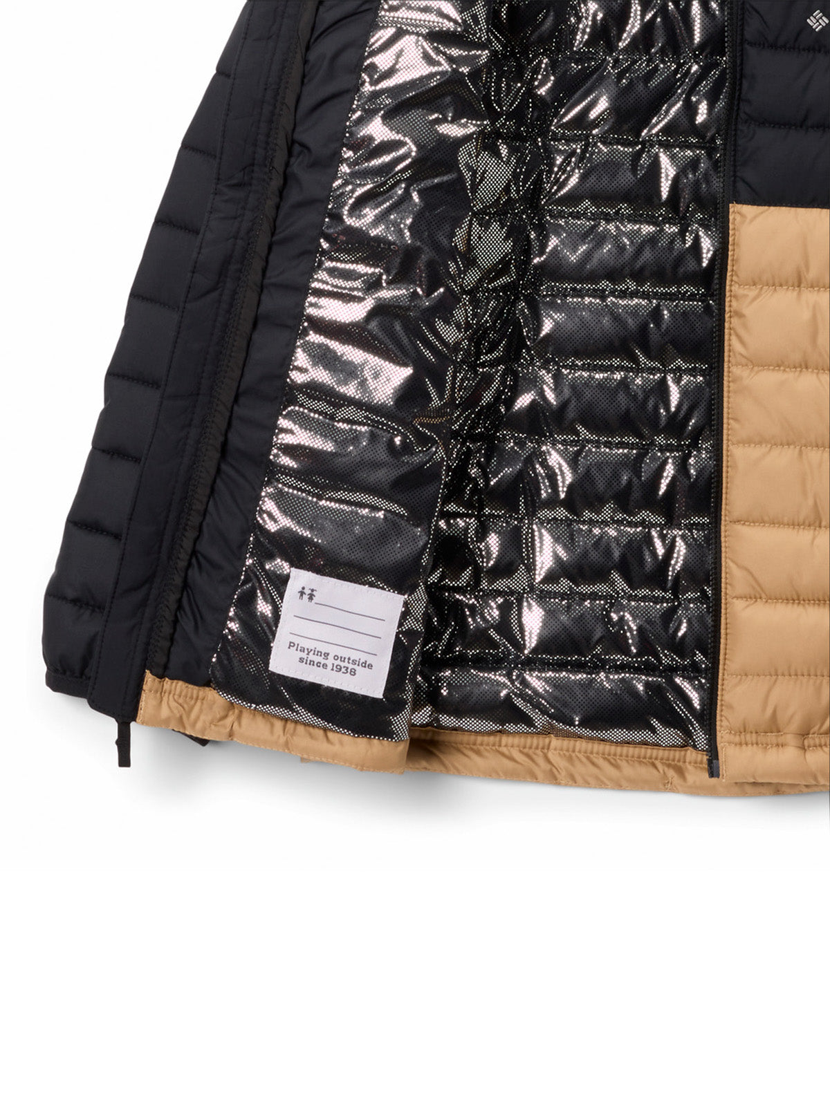 Casaca Sintética Powder Lite™ II Negra Niño