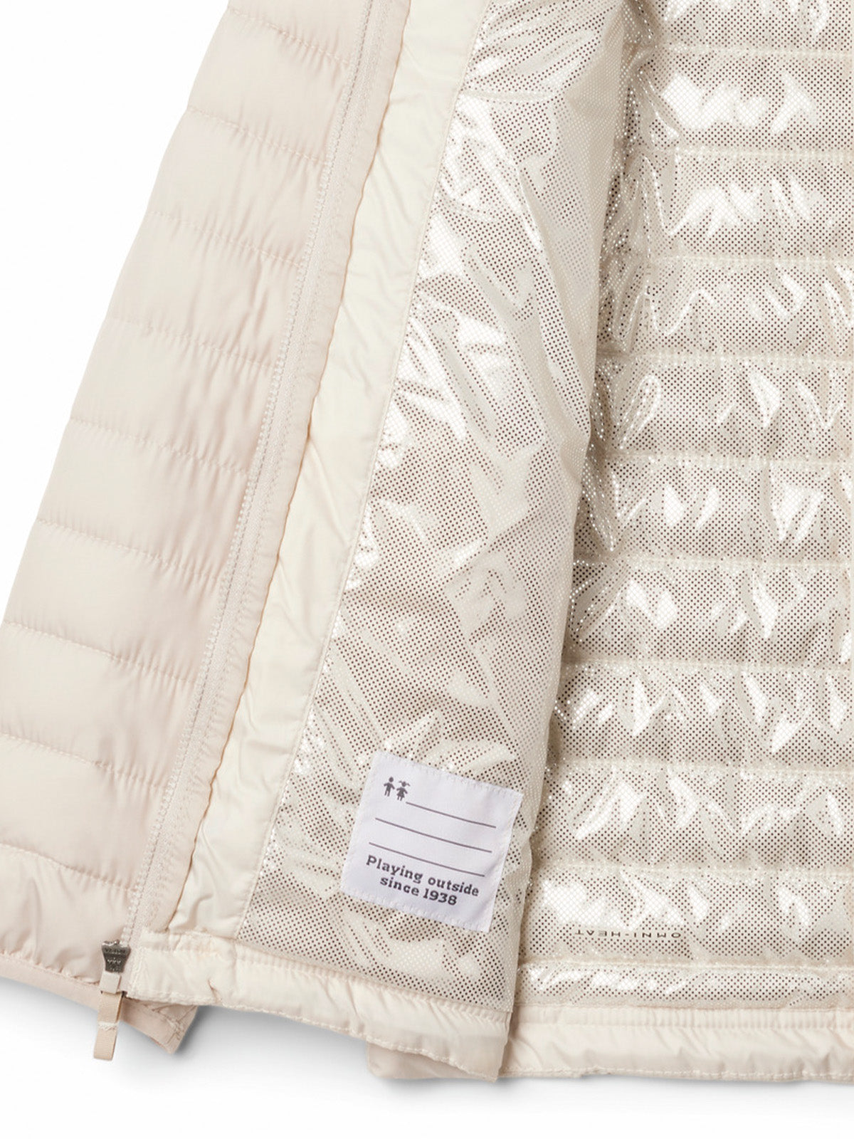 Casaca Sintética Powder Lite™ II Beige Niña