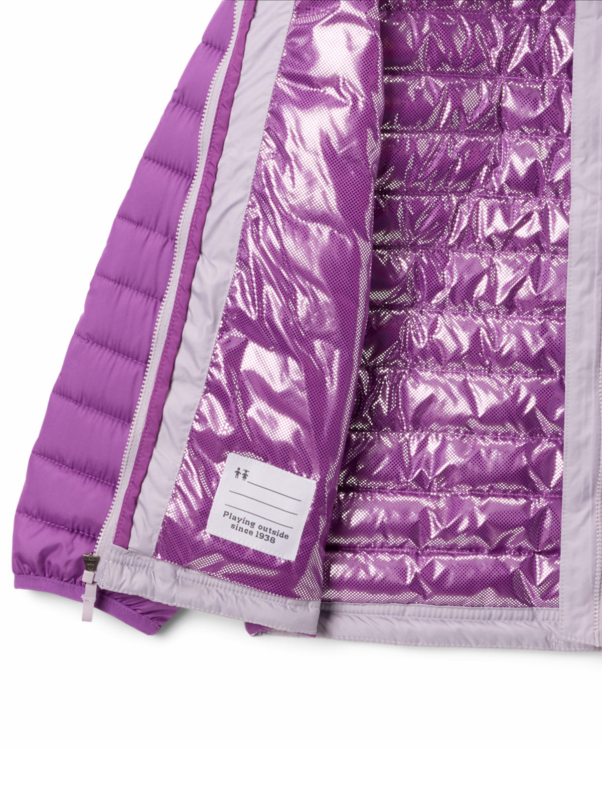 Casaca Sintética Powder Lite™ II Lila Niña