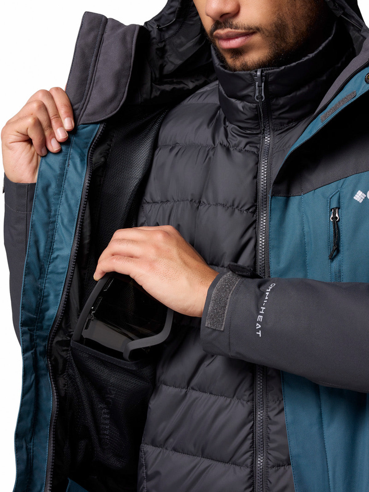 Casaca 3 En 1 Hombre Whirlibird™ V Azul