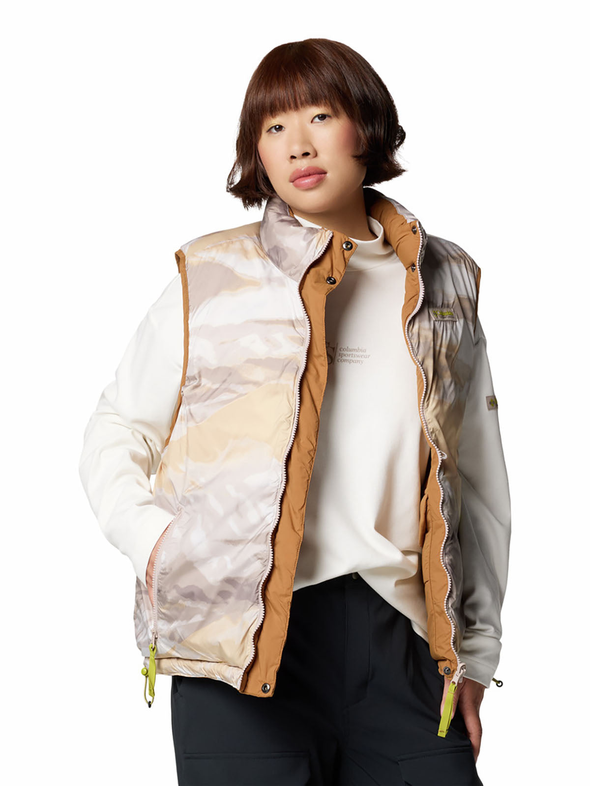 Chaleco Hombre Sintético Reversible Wallowa™ Marrón