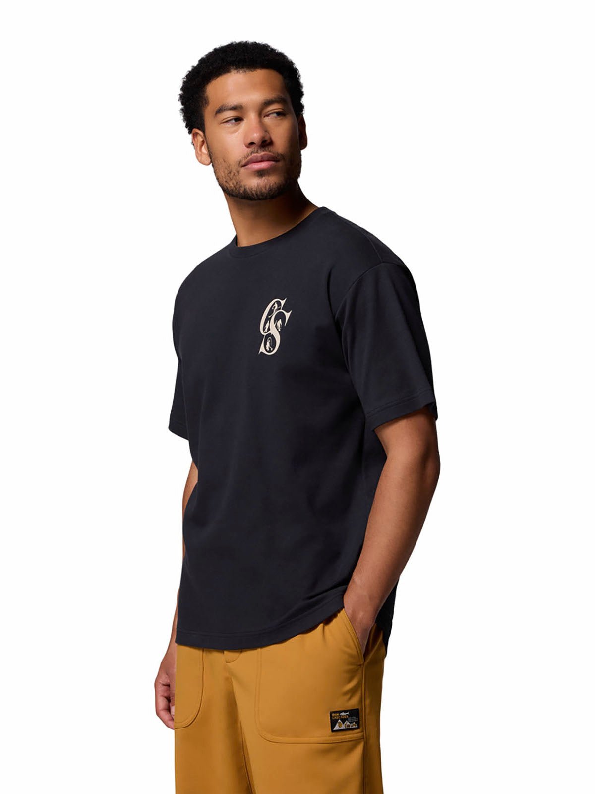 Polo Manga Corta Hombre CSC™ Heritage Graphic Black Heritage Mini