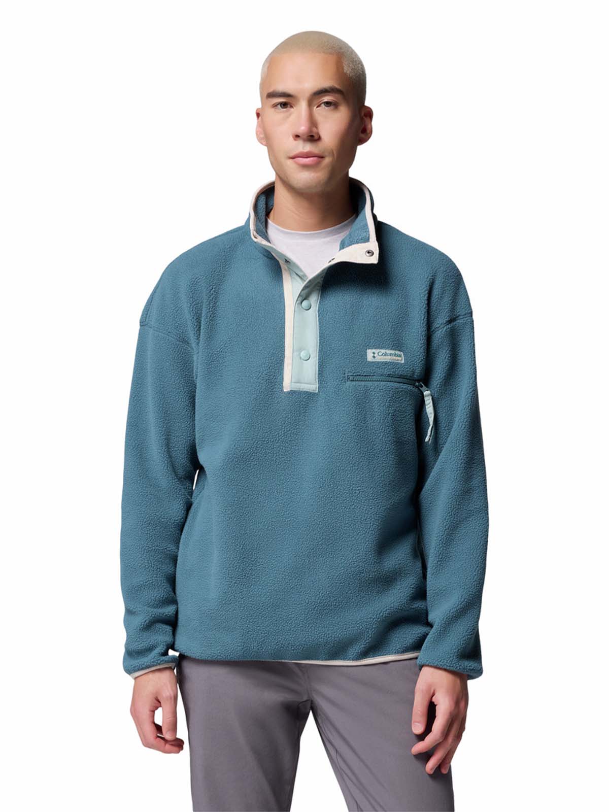 Polar Con 1/2 Broche Hombre Helvetia™ II Azul