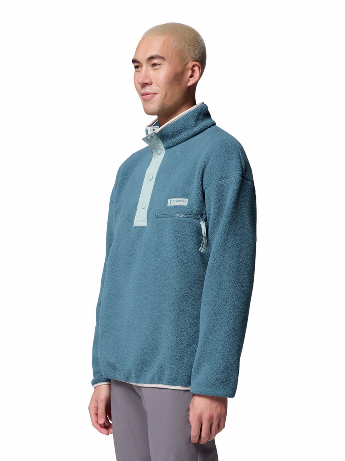 Polar Con 1/2 Broche Hombre Helvetia™ II Azul
