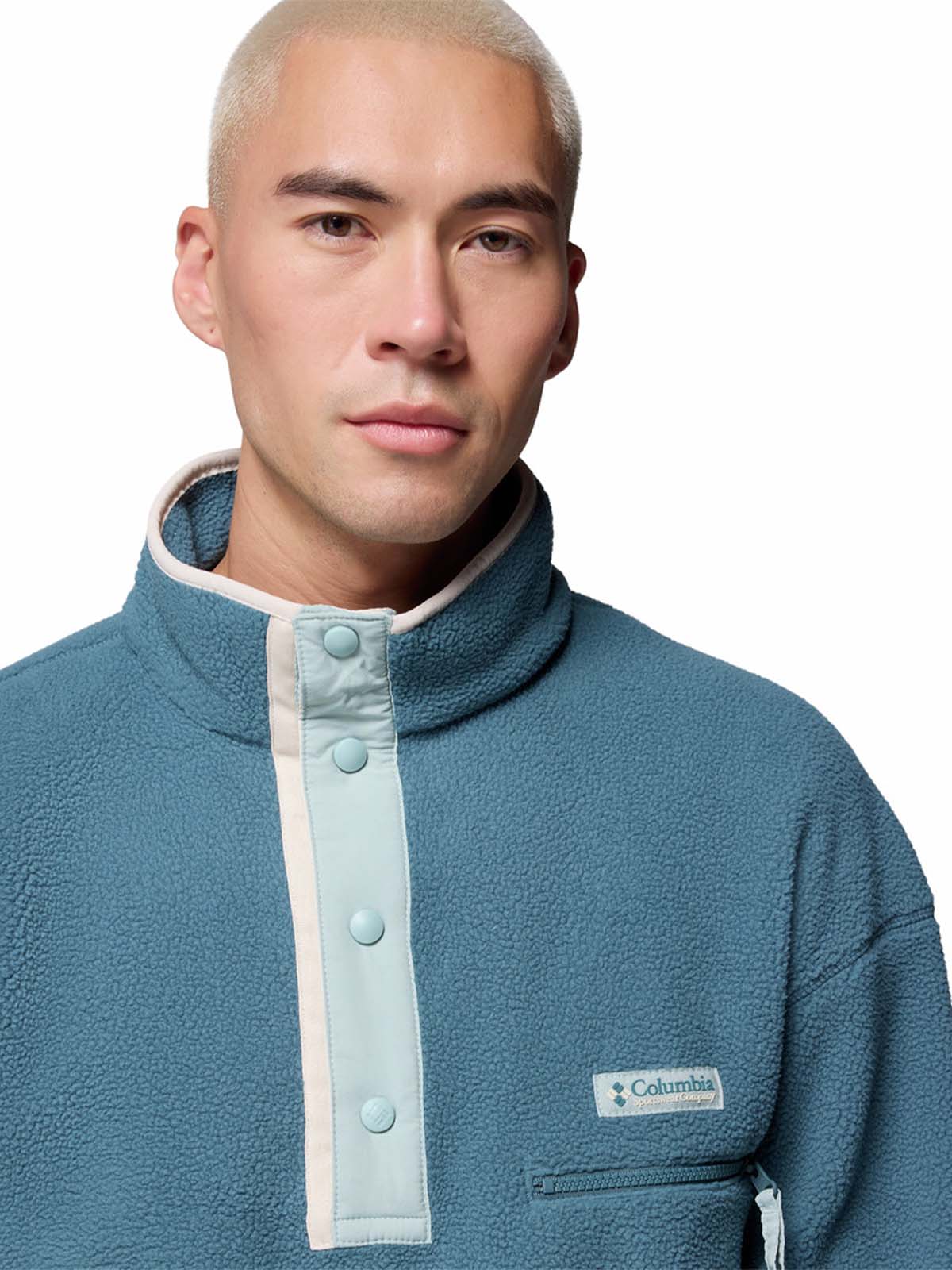 Polar Con 1/2 Broche Hombre Helvetia™ II Azul
