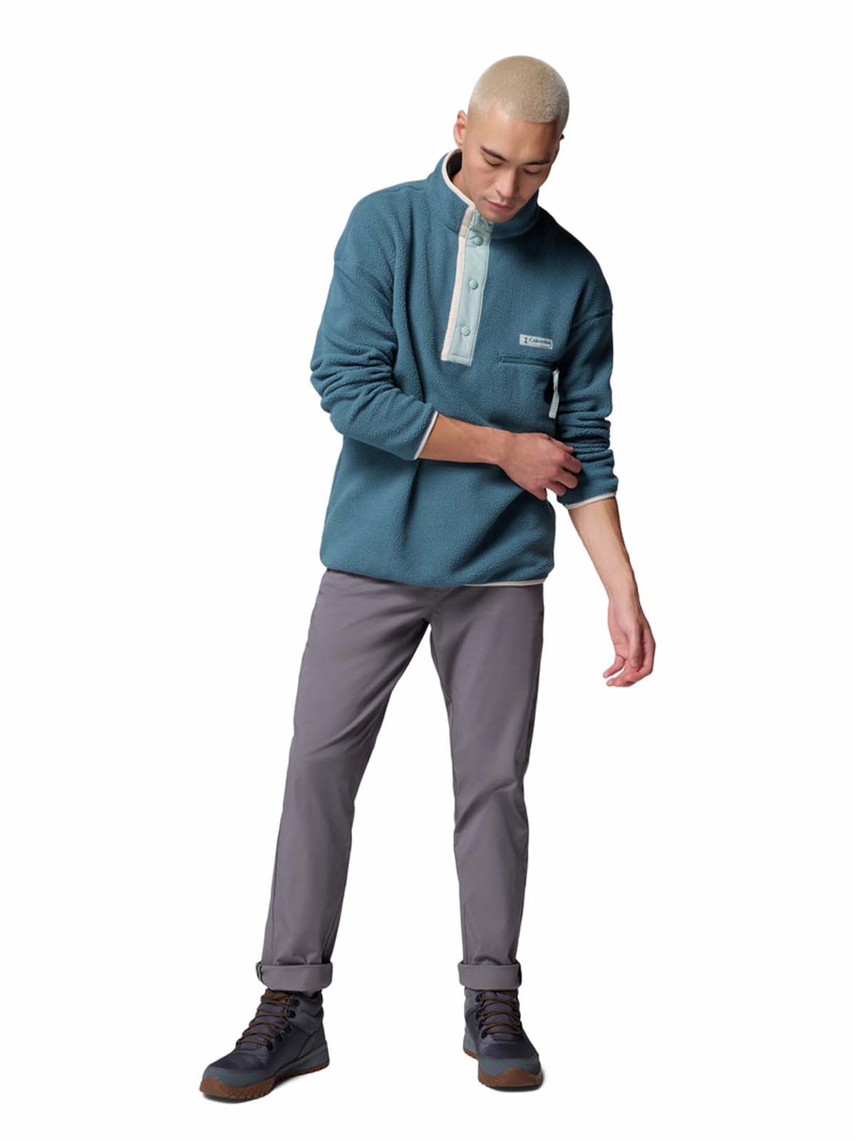 Polar Con 1/2 Broche Hombre Helvetia™ II Azul