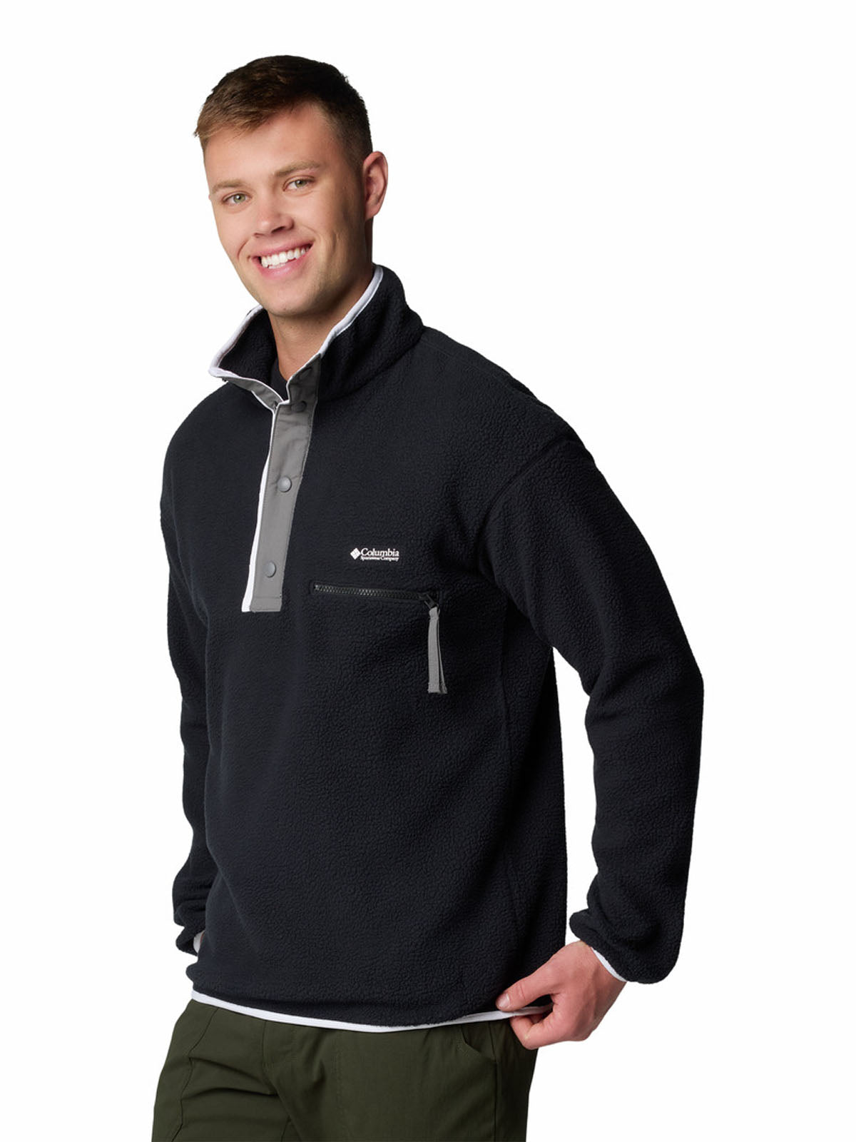 Polar Hombre 1/2 Cierre Helvetia™ ll Negro