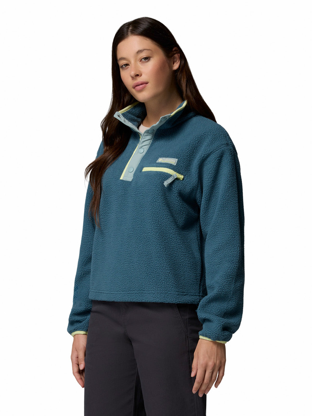 Polar Con 1/2 Broche Mujer Helvetia™ II Azul