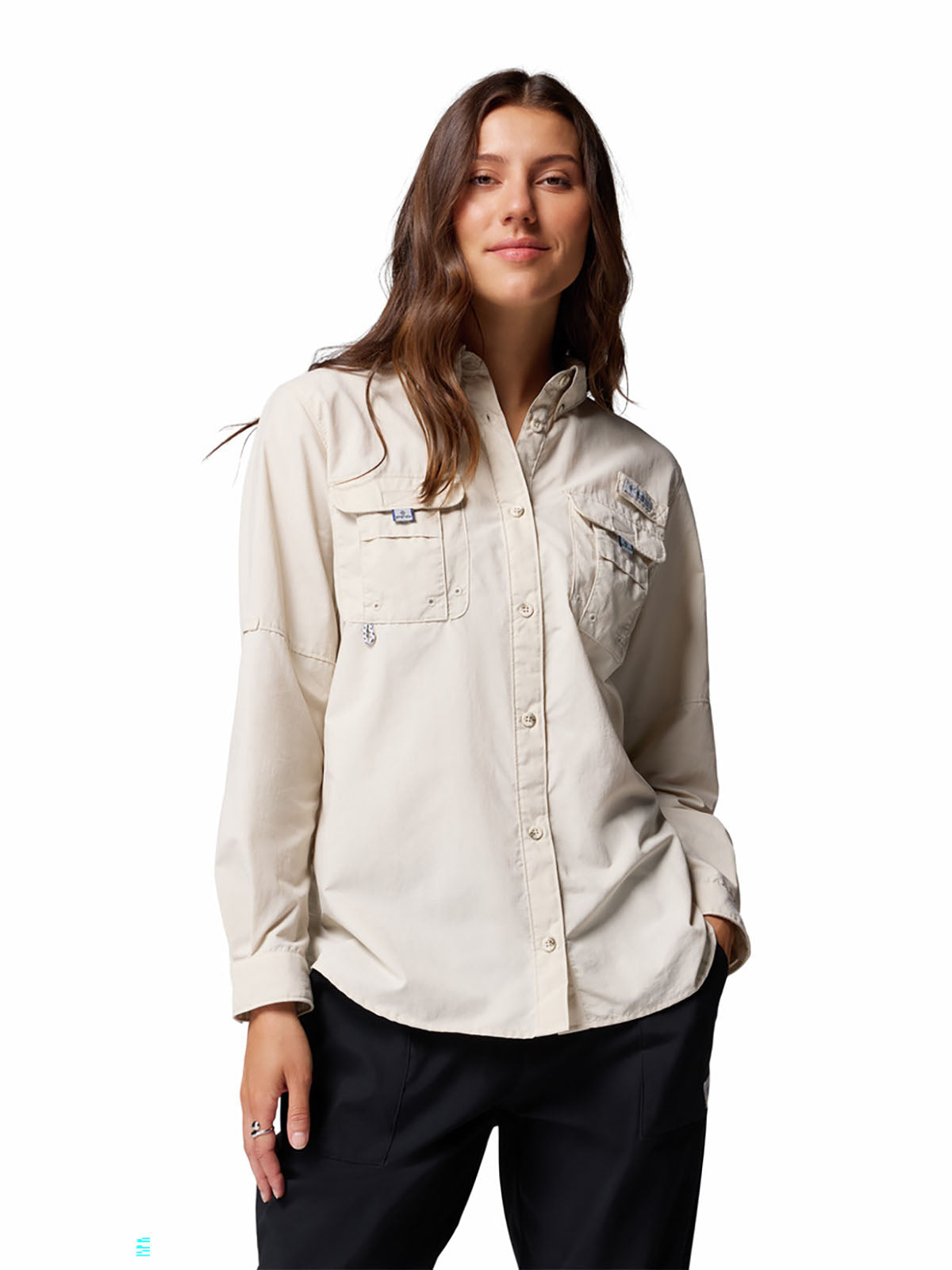 Blusa Manga Larga Mujer PFG Bahama™ II Beige